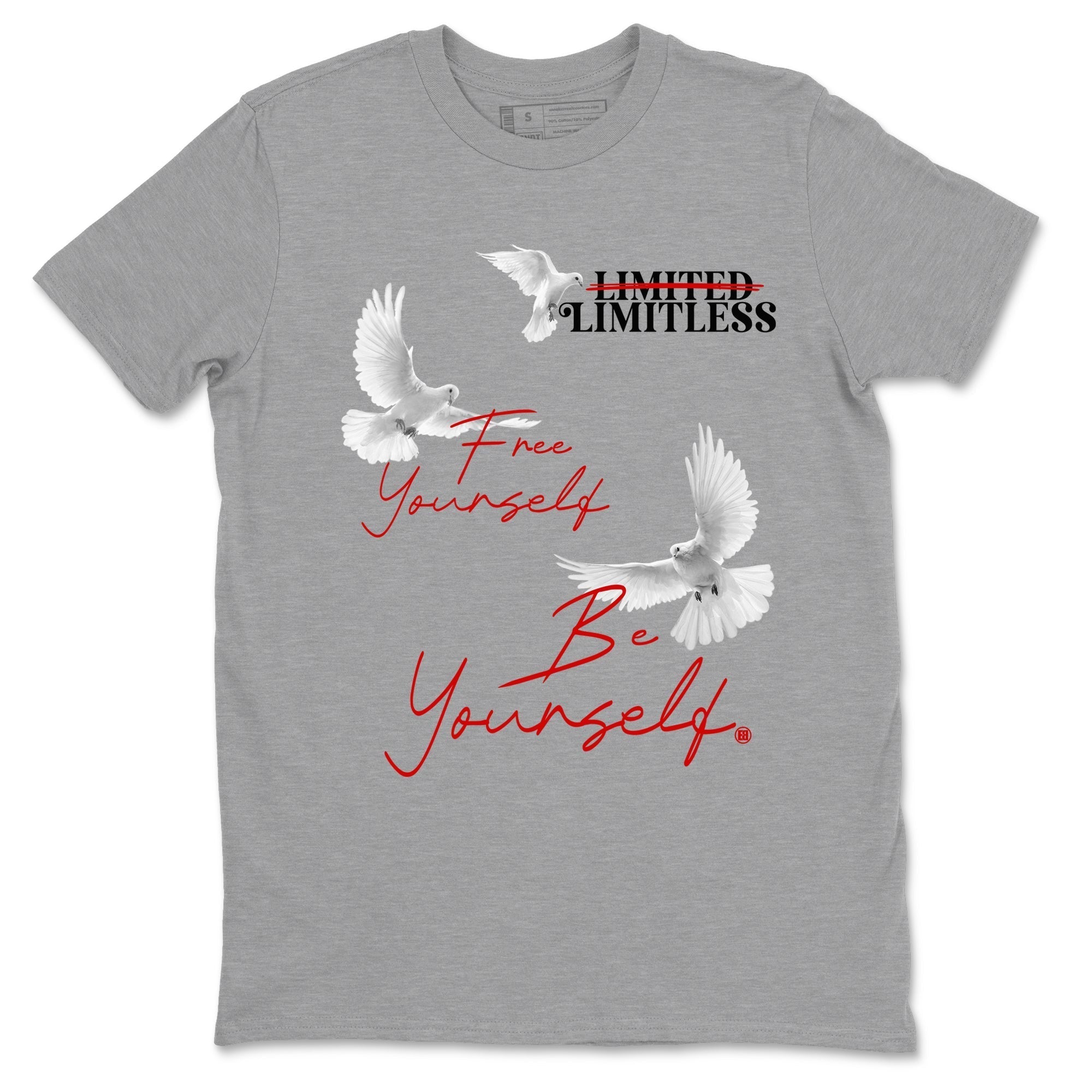 Free Yourself Be Yourself snkmatch Tees - Air Jordan 11 Bred Velvet