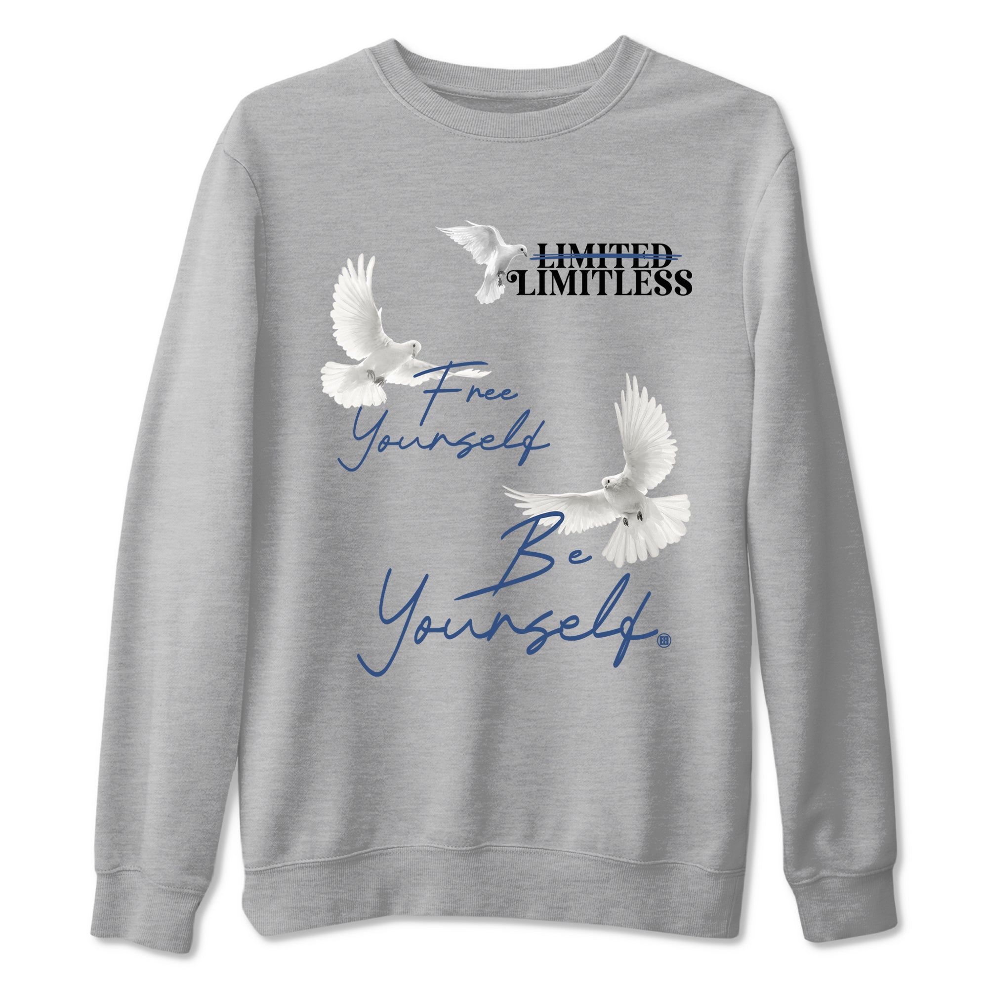 Free Yourself Be Yourself snkmatch Tees - Air Jordan 3 A Ma Maniere x Diffused Blue