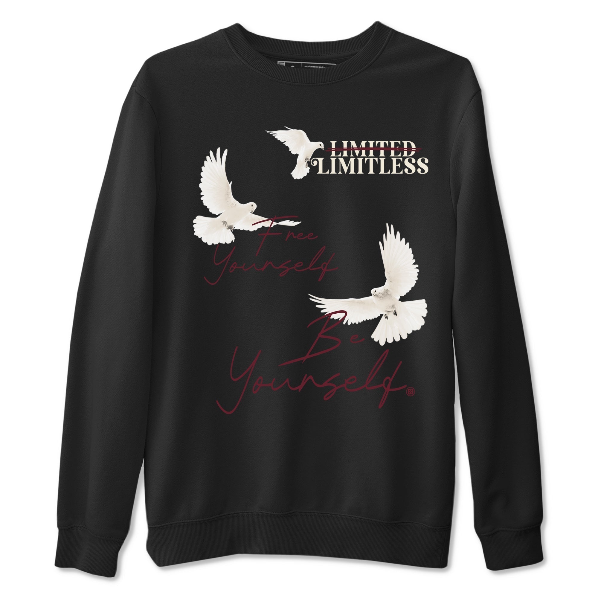 Free Yourself Be Yourself snkmatch Tees - Air Jordan 4 A Ma Maniere x Fossil Stone