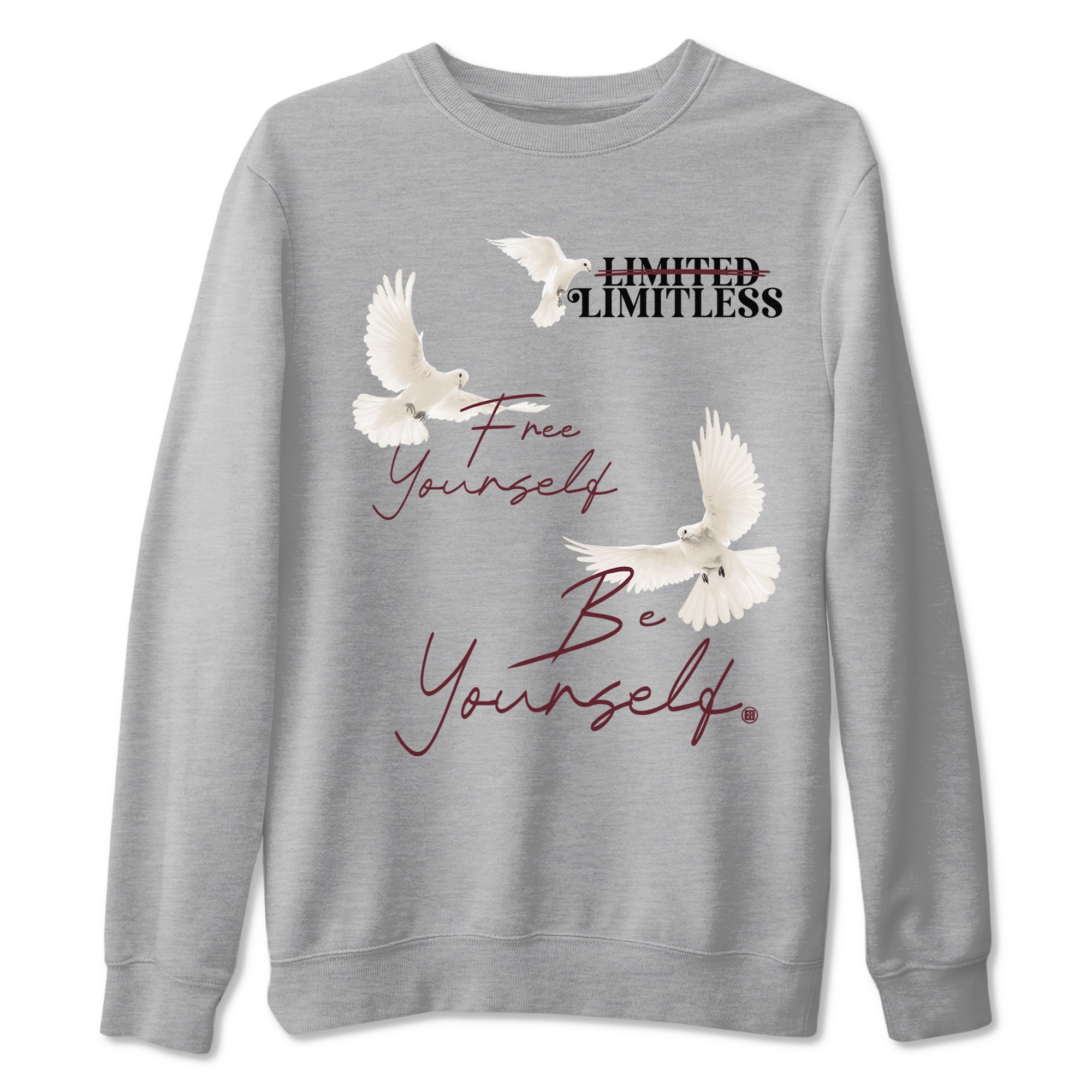 Free Yourself Be Yourself snkmatch Tees - Air Jordan 4 A Ma Maniere x Fossil Stone