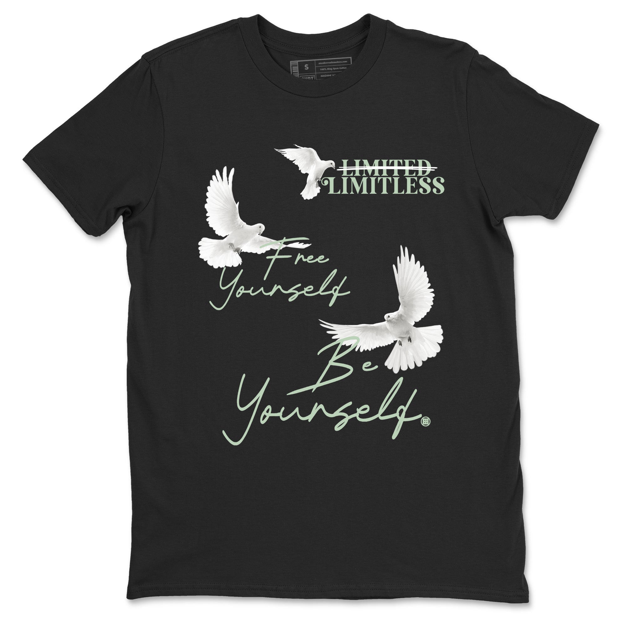 Free Yourself Be Yourself snkmatch Tees - Air Jordan 4 Abundance