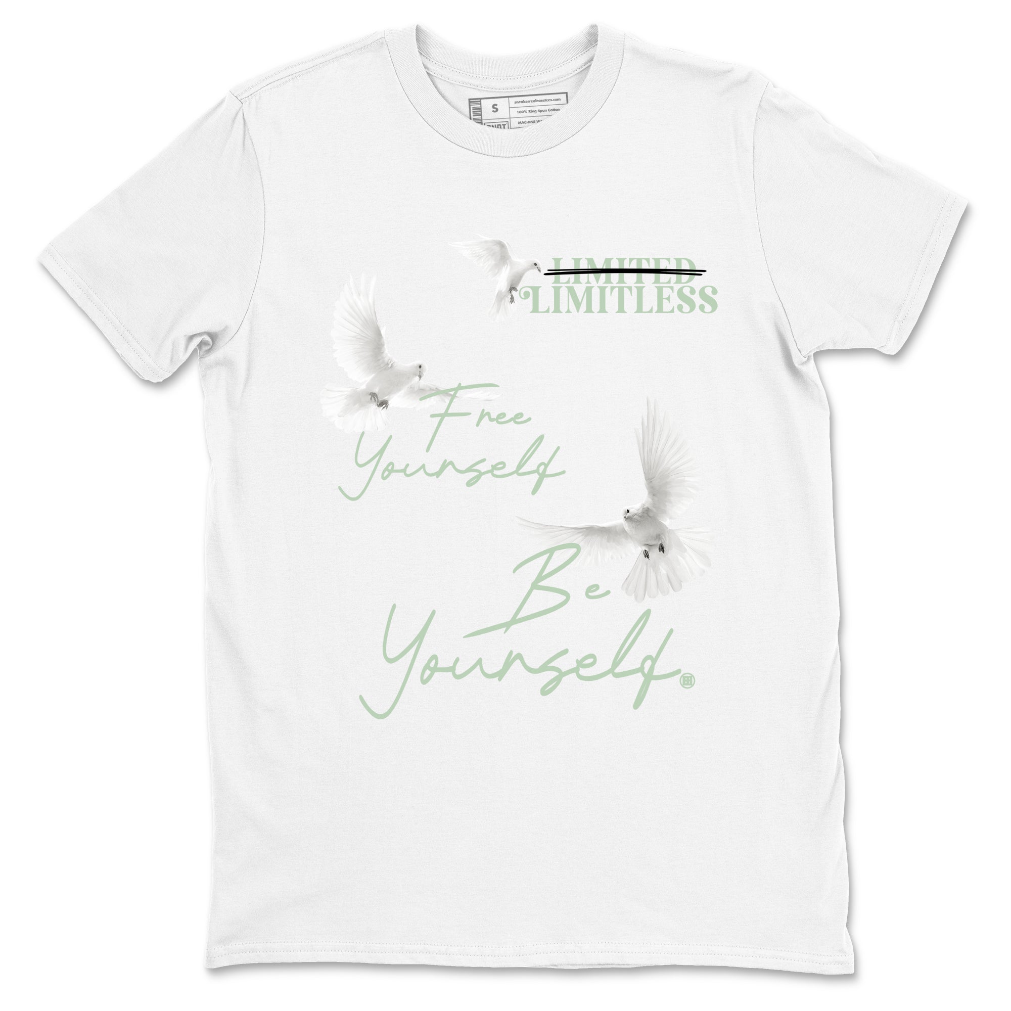 Free Yourself Be Yourself snkmatch Tees - Air Jordan 4 Abundance