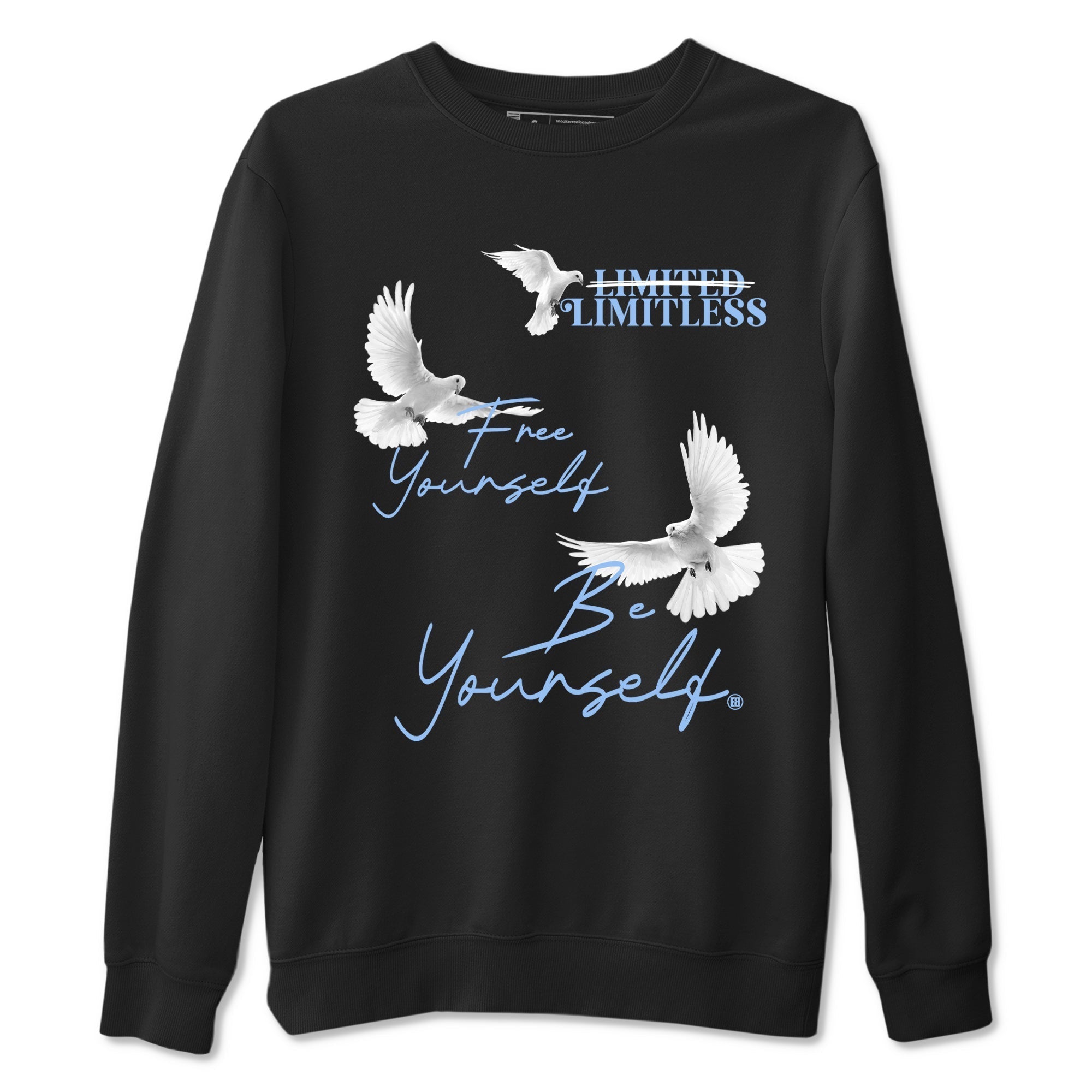 Free Yourself Be Yourself snkmatch Tees - Air Jordan 4 Forget Me Not