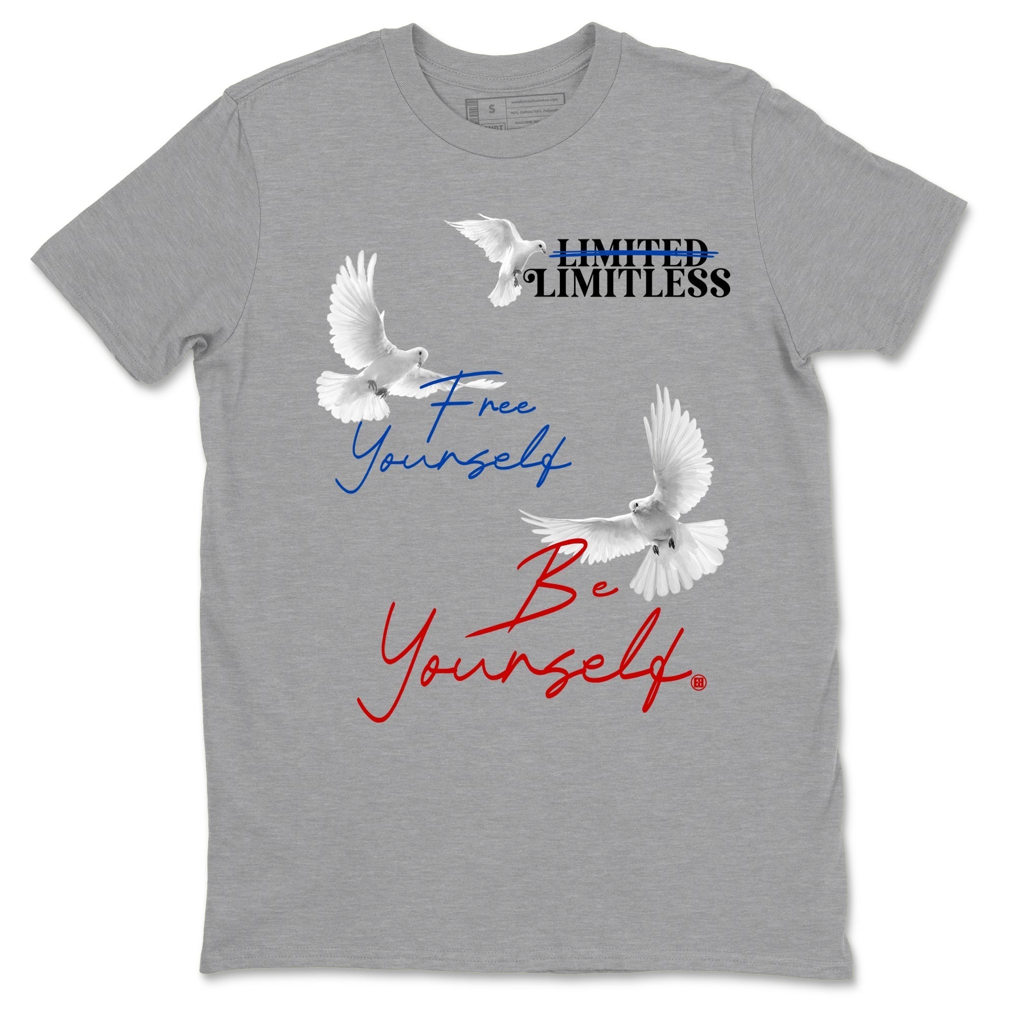 Free Yourself Be Yourself snkmatch Tees - Air Jordan 4 Rare Air