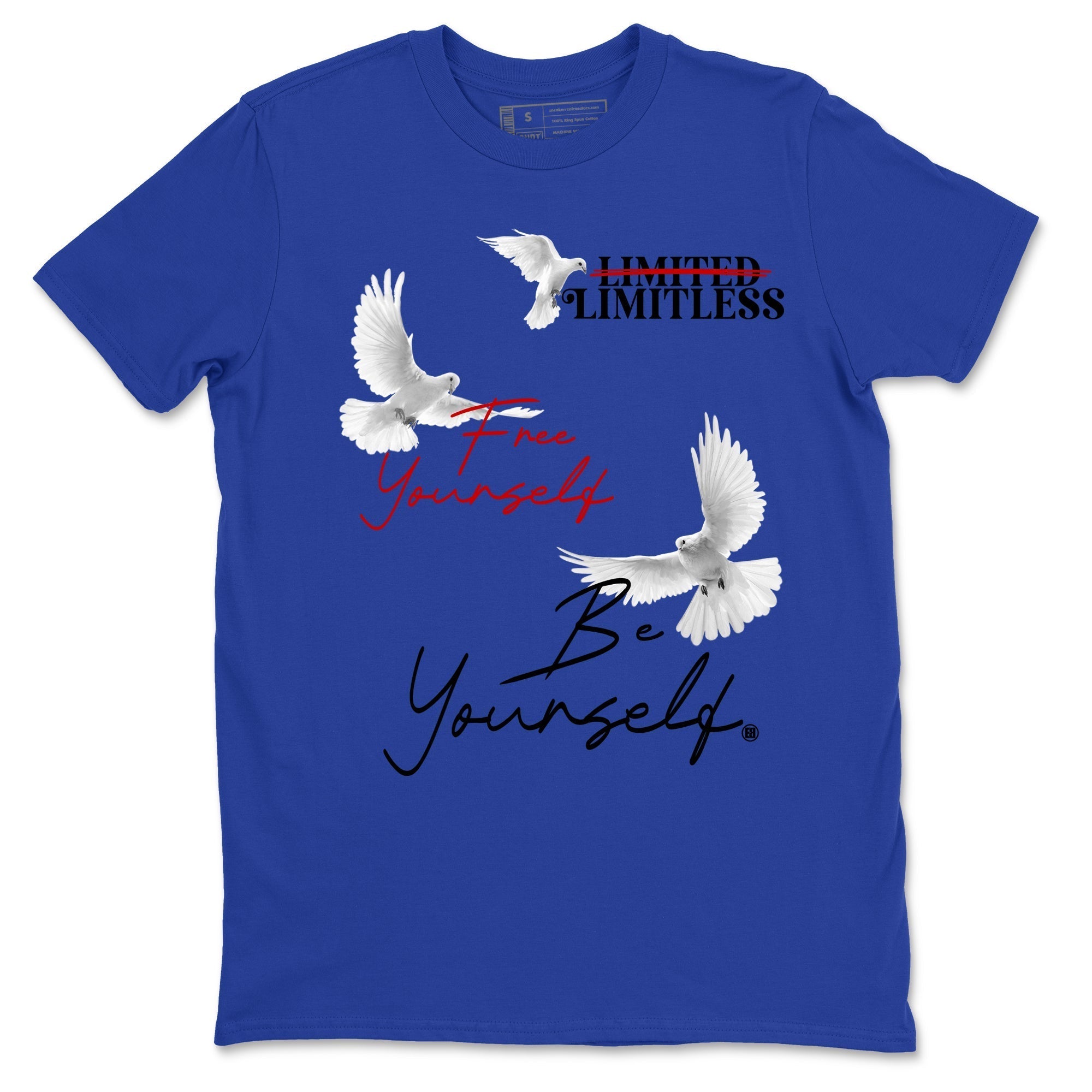 Free Yourself Be Yourself snkmatch Tees - Air Jordan 4 Rare Air