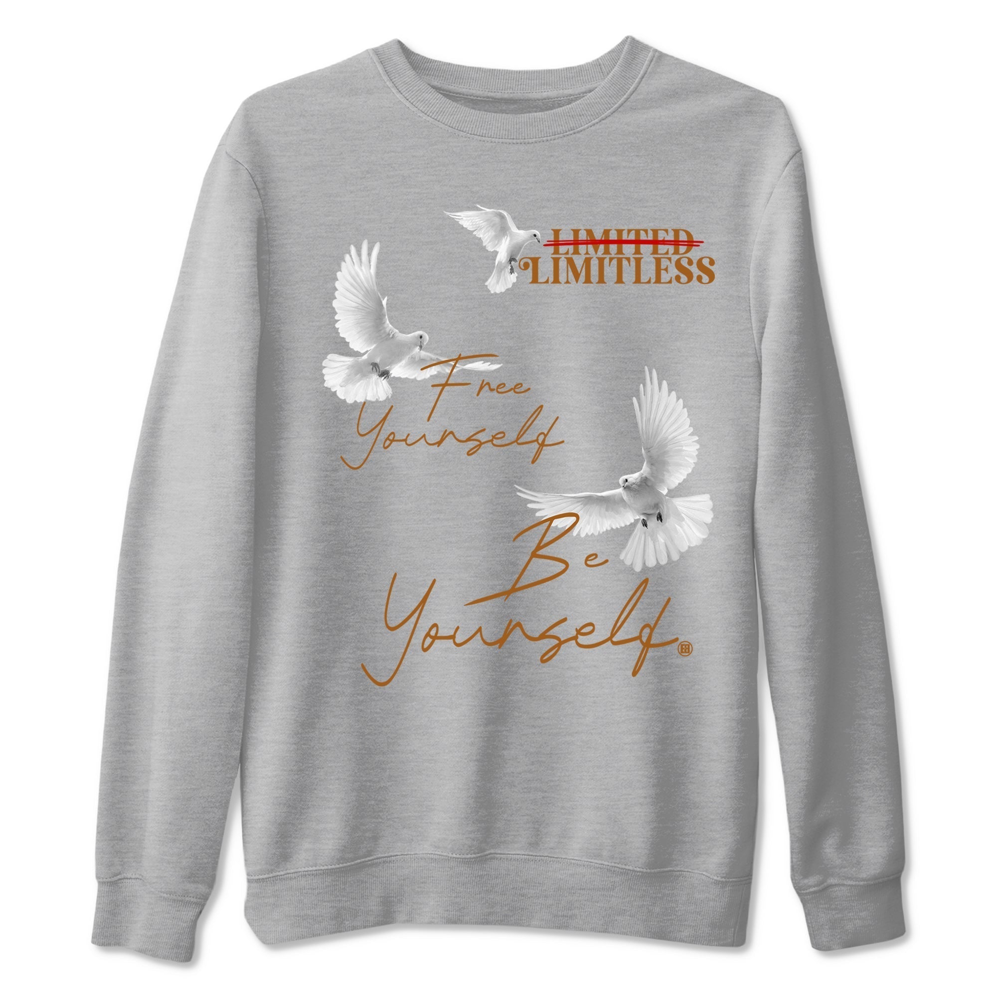 Free Yourself Be Yourself snkmatch Tees - Air Jordan 5 Archaeo Brown