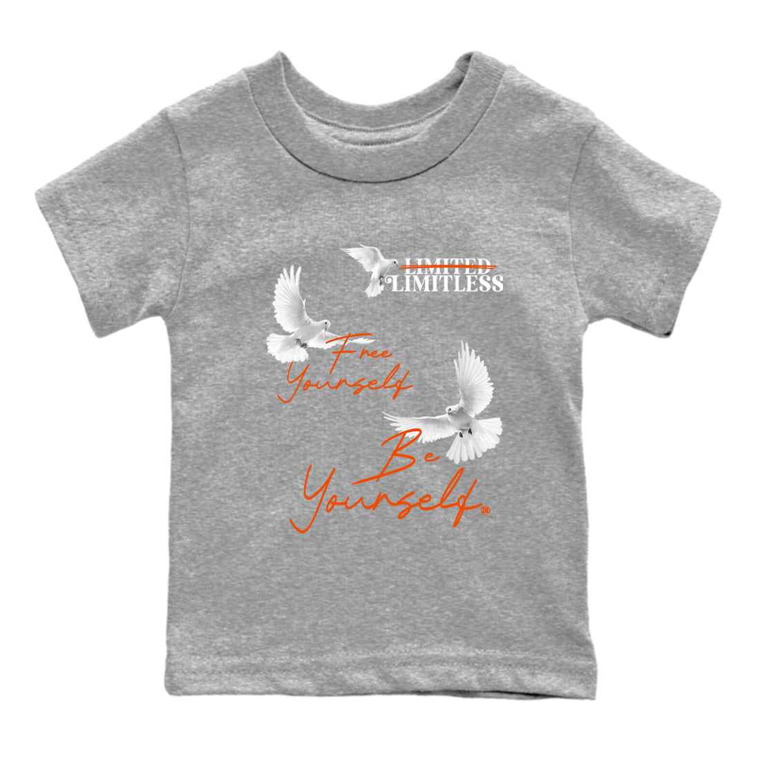 Free Yourself Be Yourself snkmatch Tees Kids - Air Max 1 Cosmic Clay