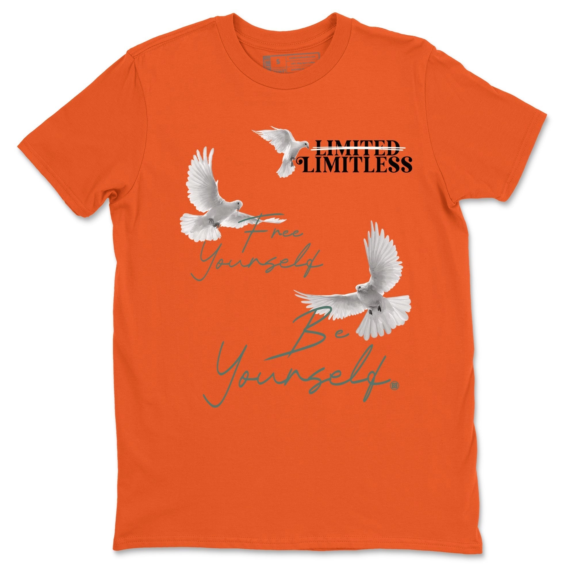Free Yourself Be Yourself snkmatch Tees - Dunk Ceramic