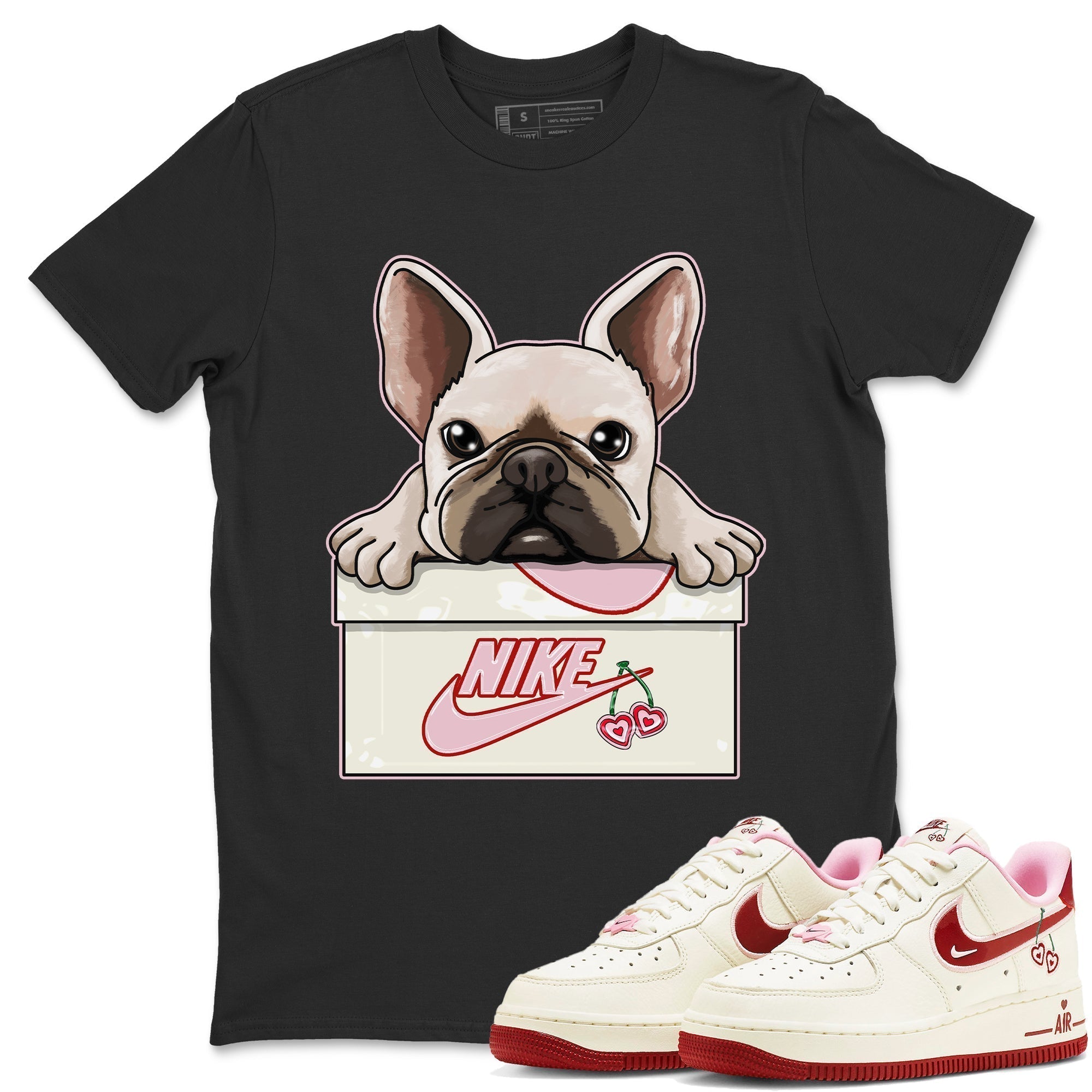 French Bulldog Unisex Tops - Air Force 1 Valentines Day
