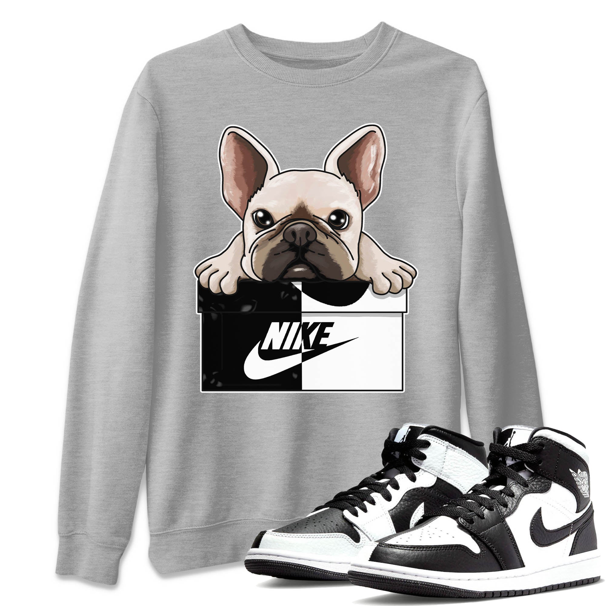 French Bulldog Unisex Tops - Air Jordan 1 Homage
