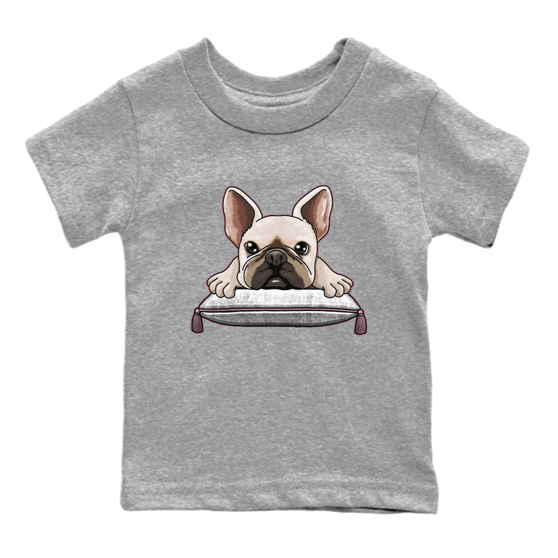 French Bulldog snkmatch Tee Kids - Air Jordan 1 Mauve