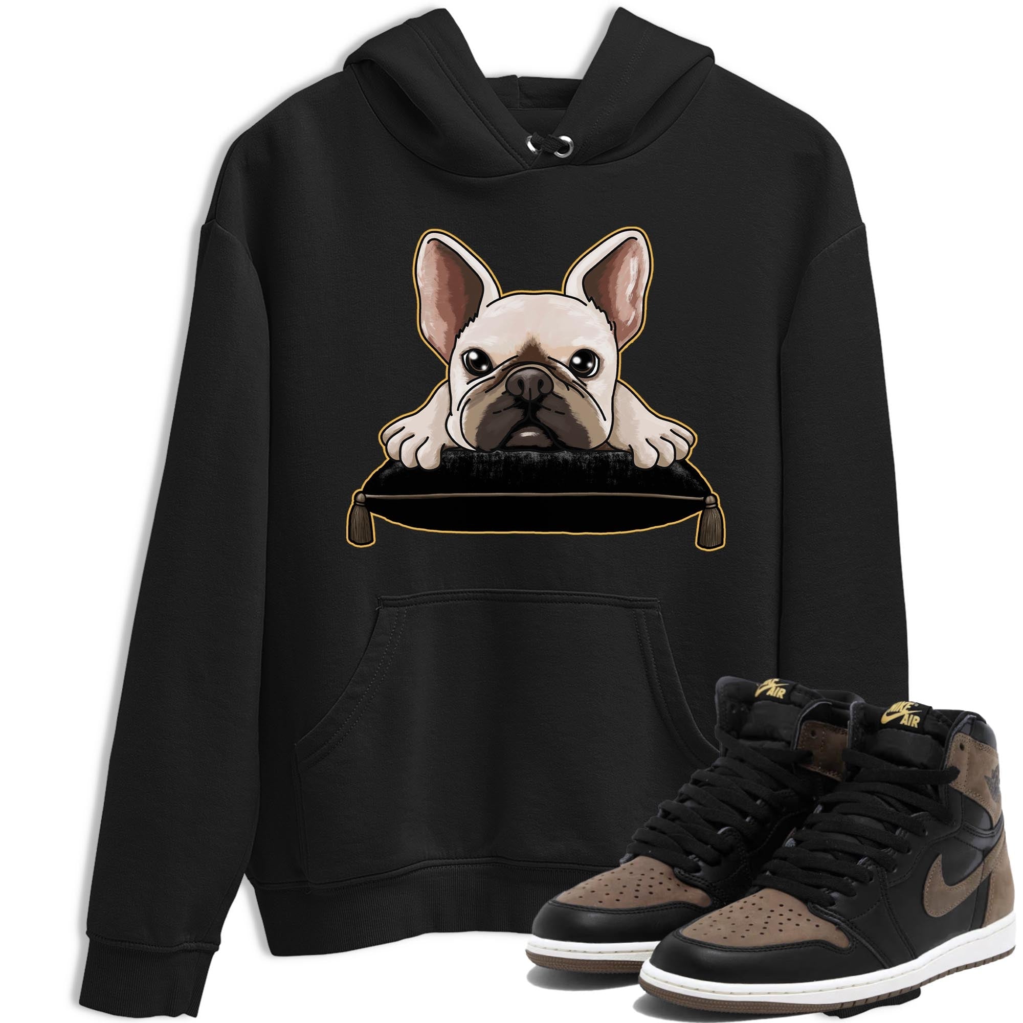 French Bulldog snkmatch Tee - Air Jordan 1 Palomino