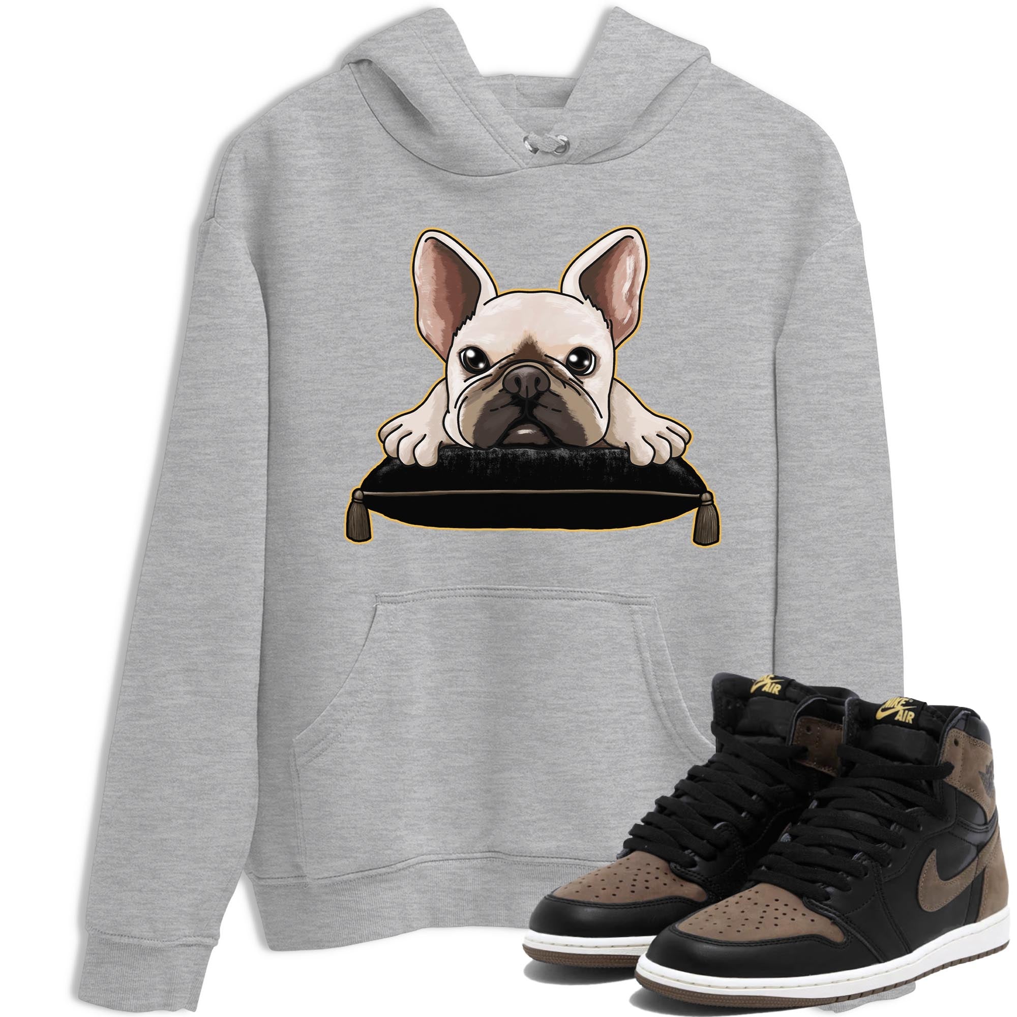 French Bulldog snkmatch Tee - Air Jordan 1 Palomino