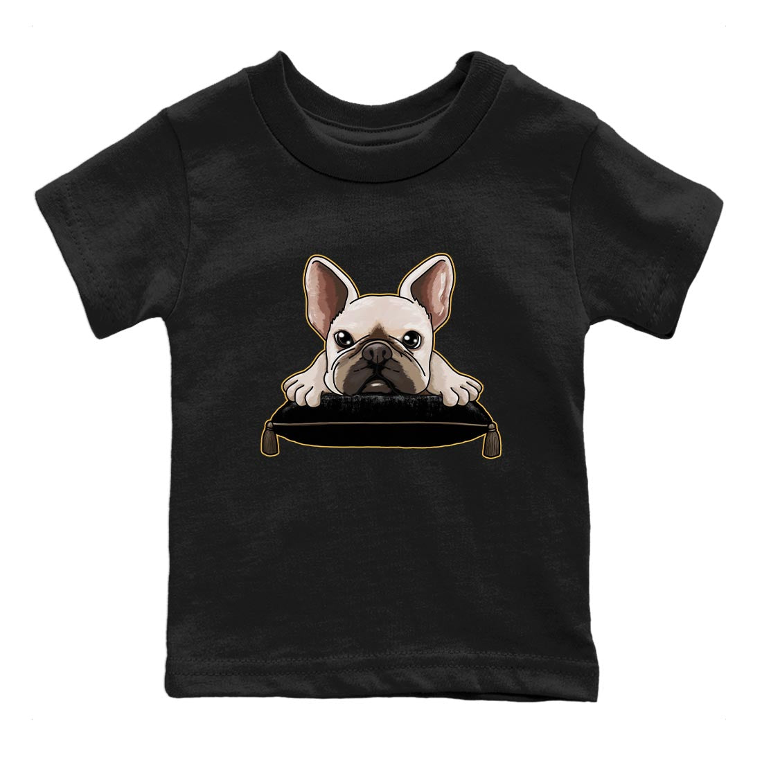 French Bulldog snkmatch Tee Kids - Air Jordan 1 Palomino
