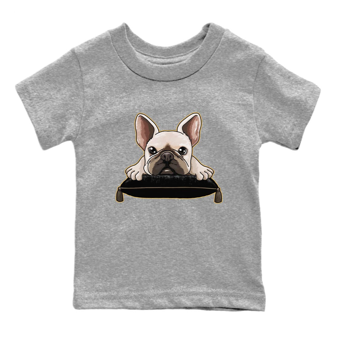 French Bulldog snkmatch Tee Kids - Air Jordan 1 Palomino