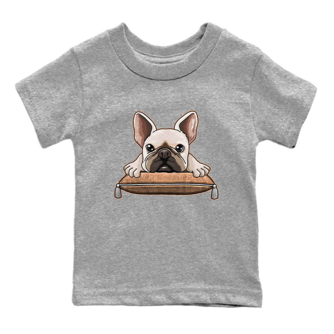 French Bulldog snkmatch Tee Kids - Air Jordan 1 Praline