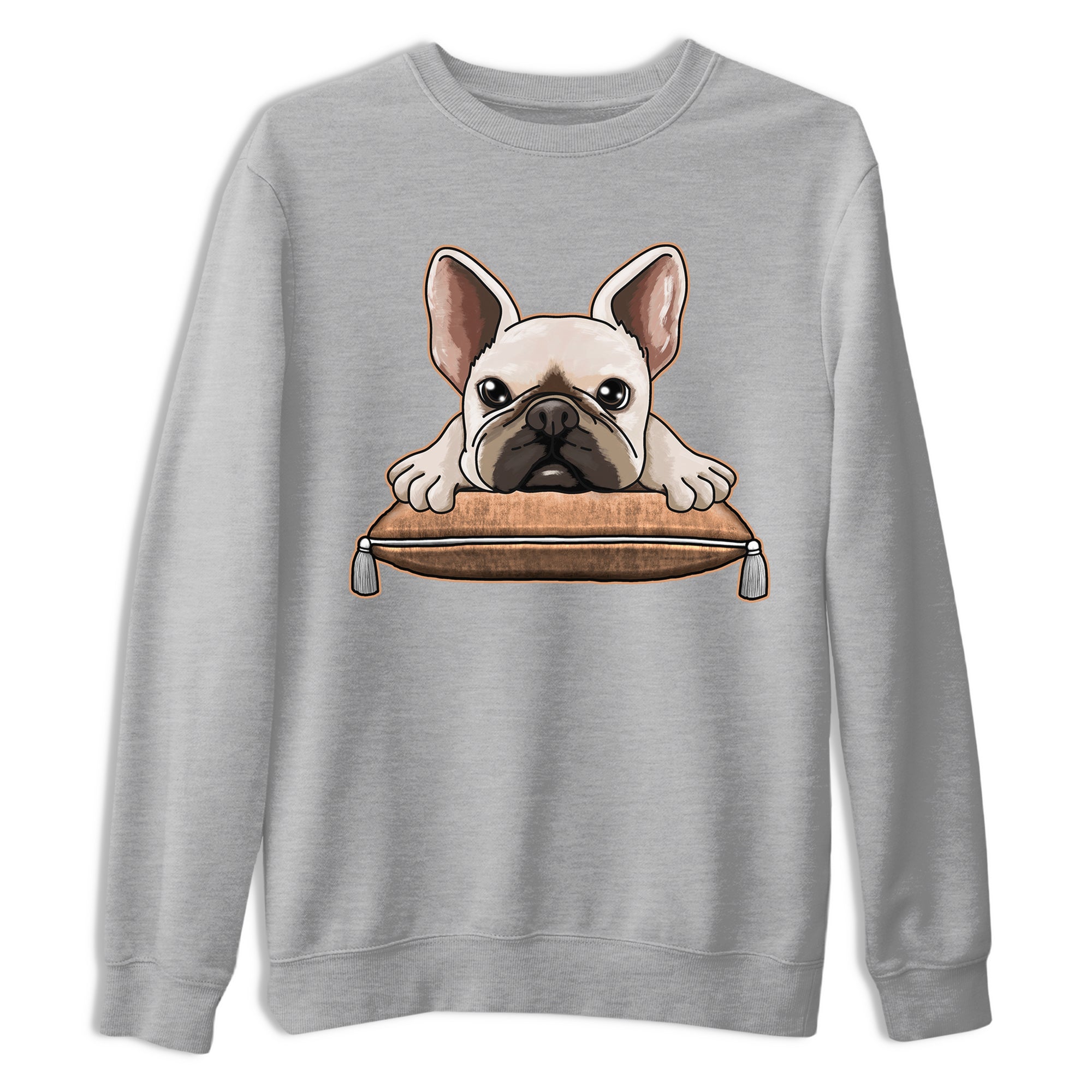 French Bulldog snkmatch Tee - Air Jordan 1 Praline