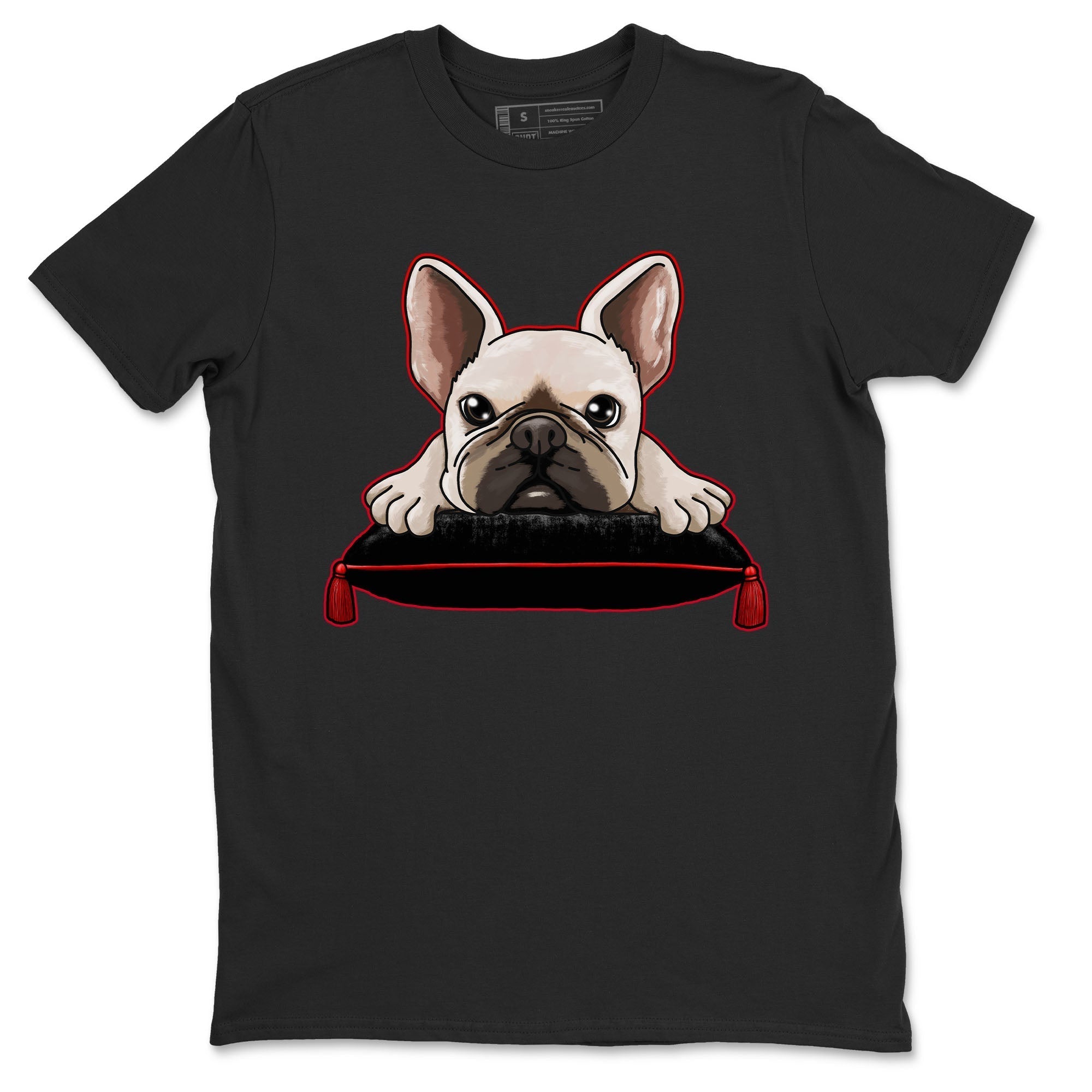 French Bulldog snkmatch Tee - Air Jordan 1 Satin Bred