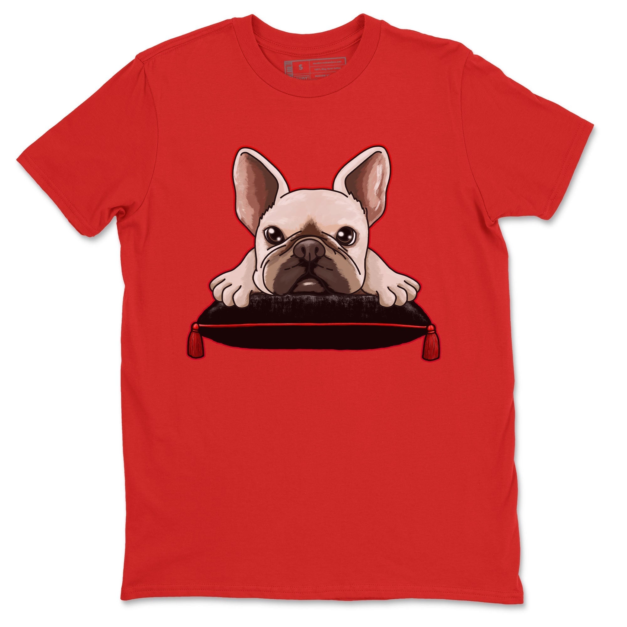 French Bulldog snkmatch Tee - Air Jordan 1 Satin Bred
