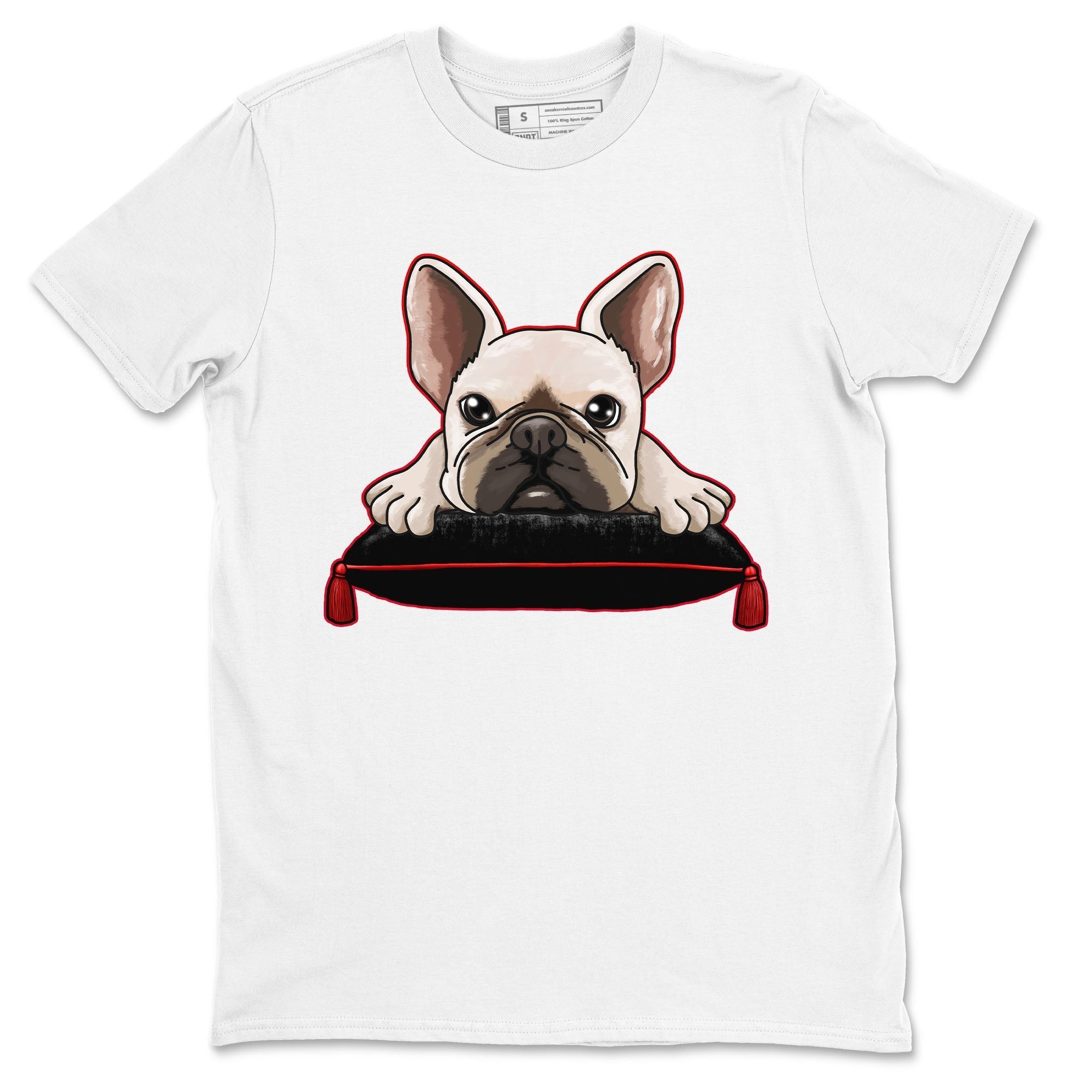 French Bulldog snkmatch Tee - Air Jordan 1 Satin Bred