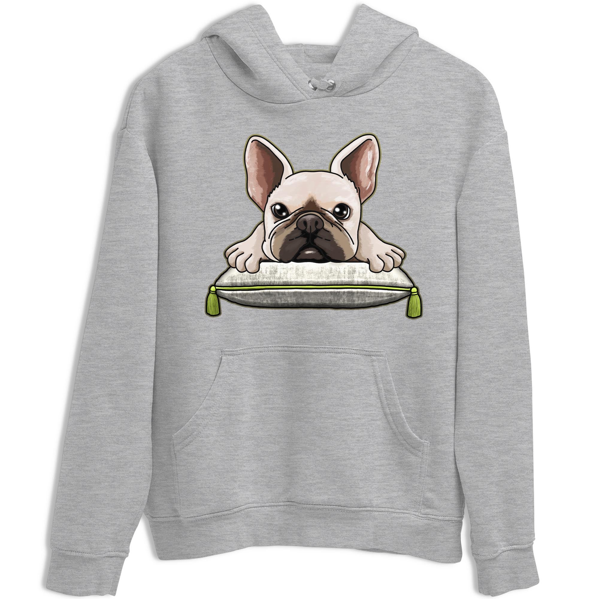 French Bulldog snkmatch Tee - Air Jordan 1 Travis Scott Golf Olive