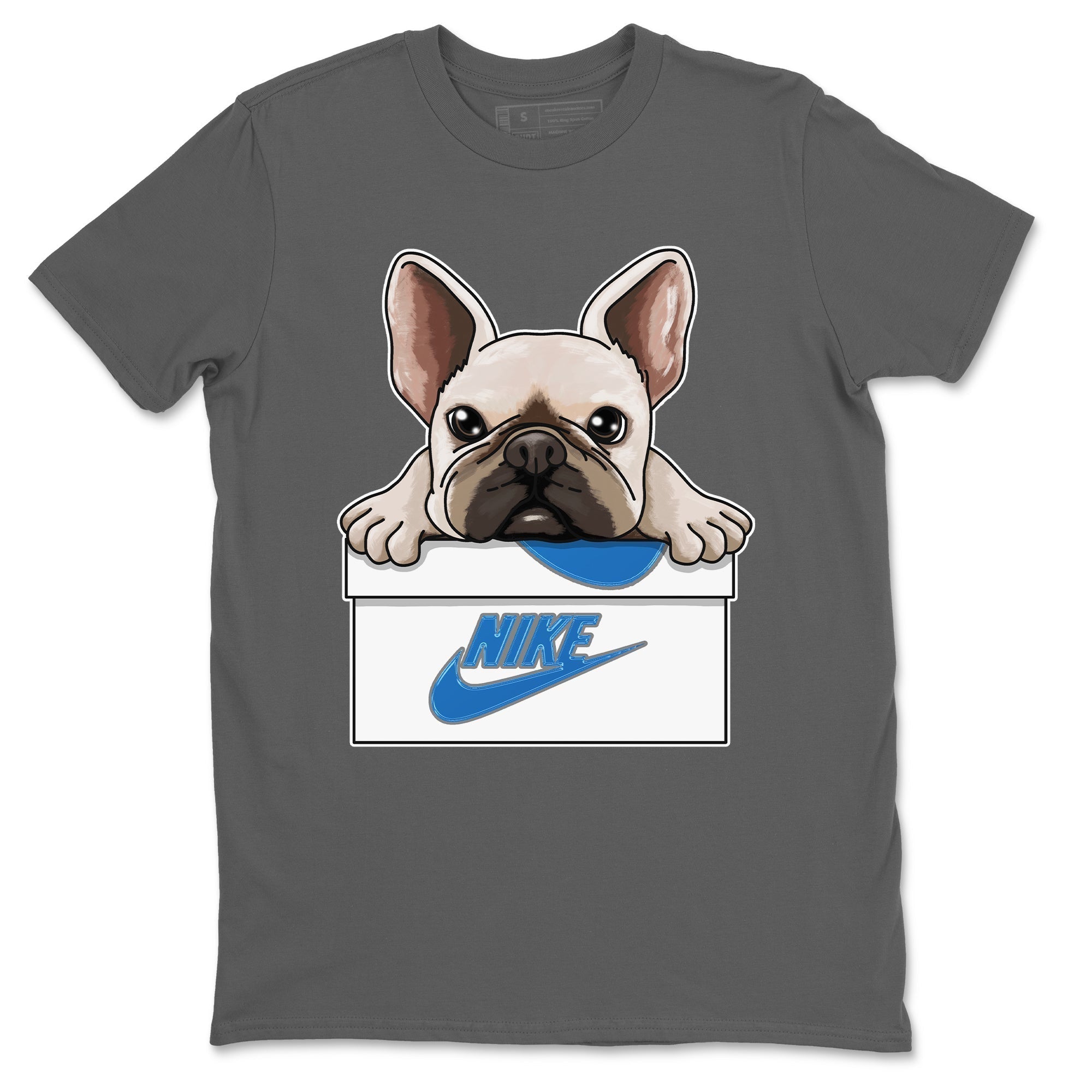 French Bulldog Unisex Tops - Air Jordan 1 True Blue