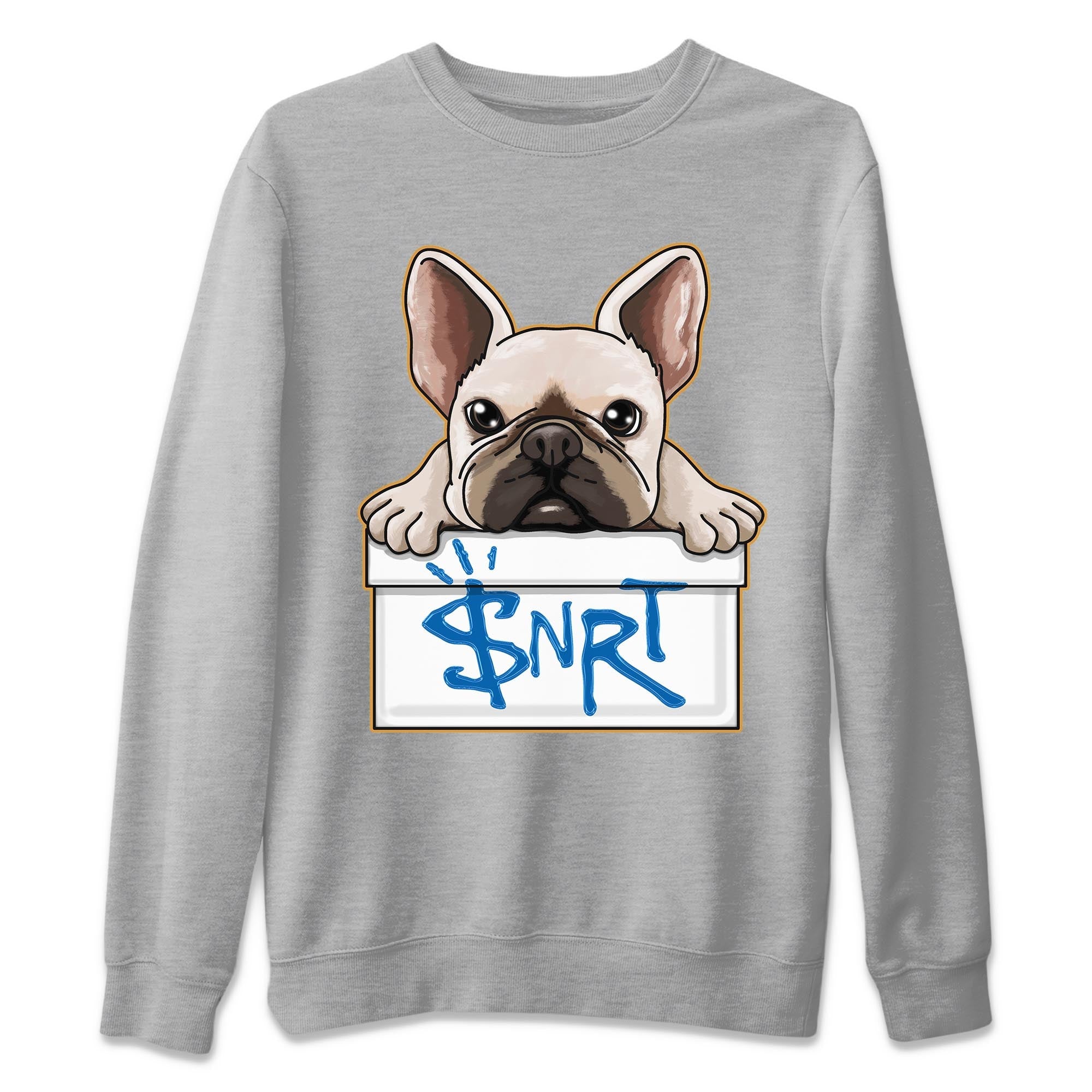 French Bulldog Unisex Tops - Air Jordan 3 Wizards