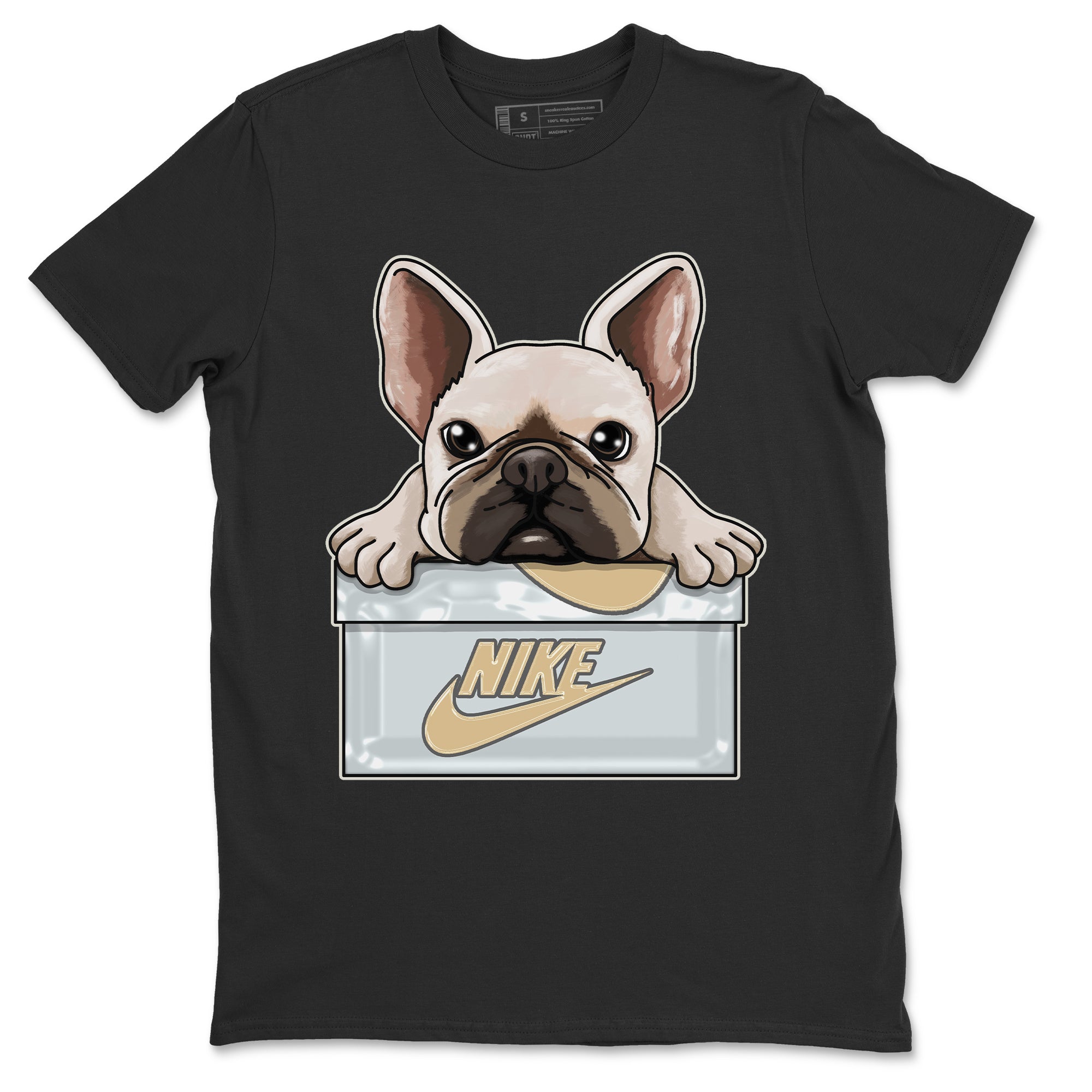 French Bulldog Unisex Tops - Air Jordan 4 Craft