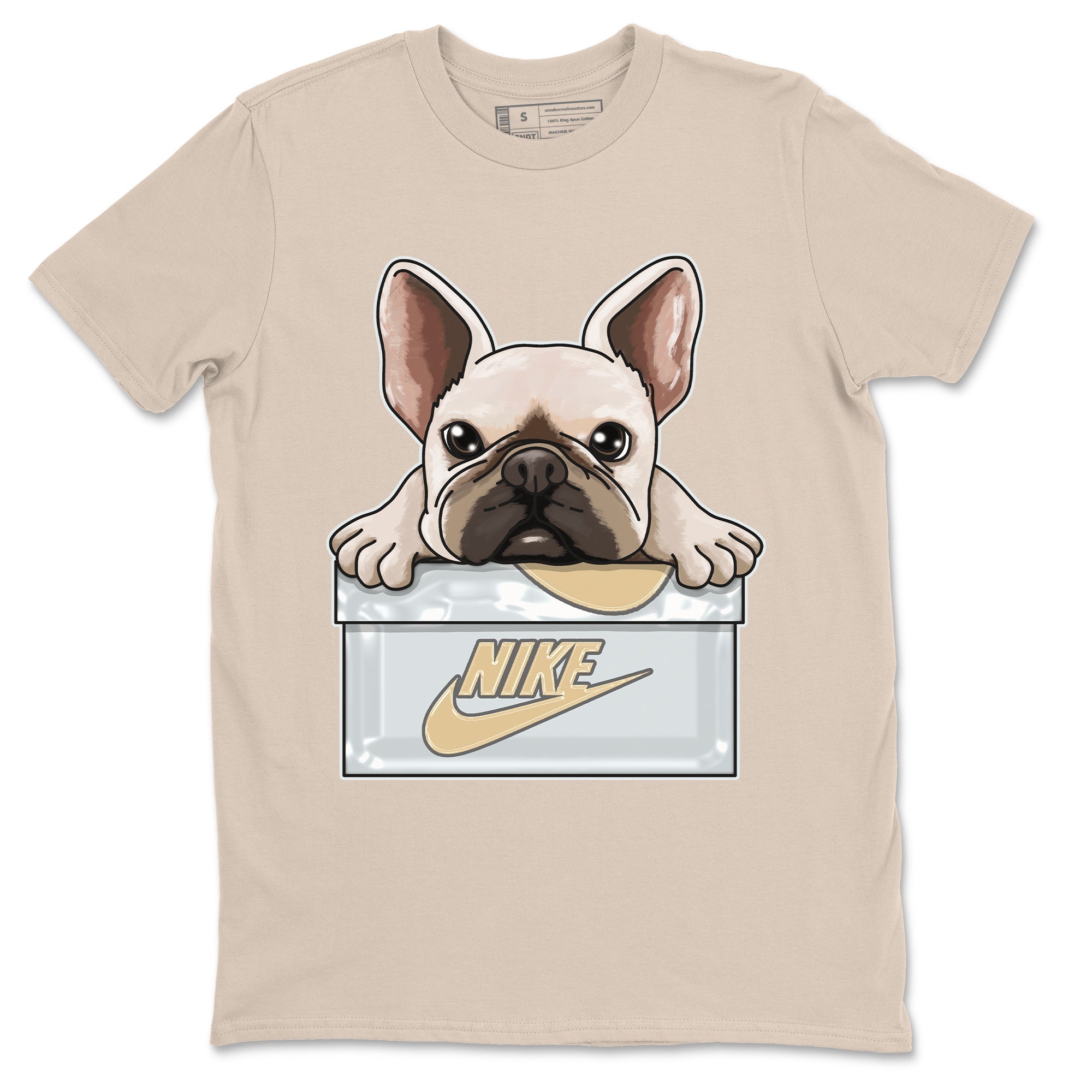 French Bulldog Unisex Tops - Air Jordan 4 Craft
