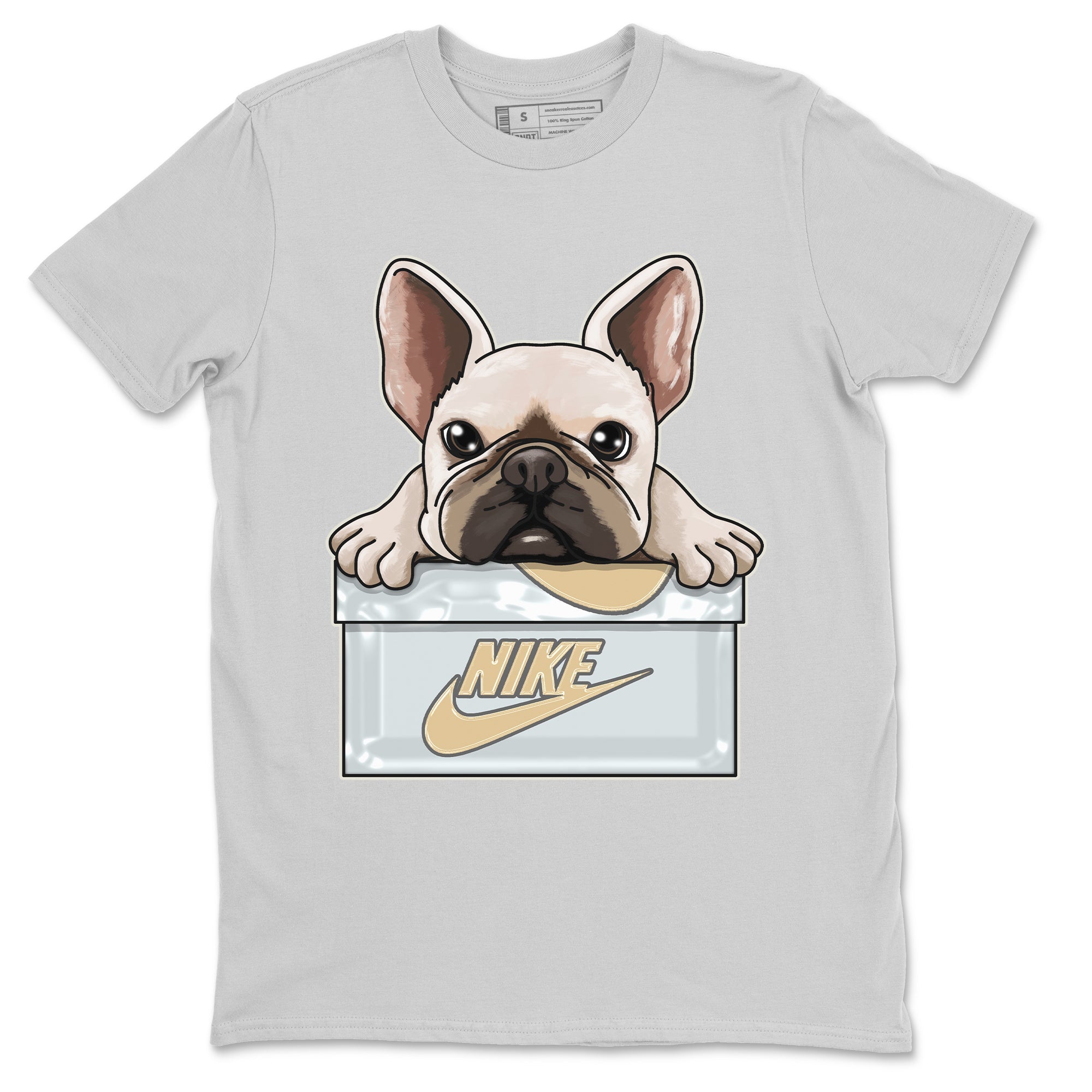 French Bulldog Unisex Tops - Air Jordan 4 Craft