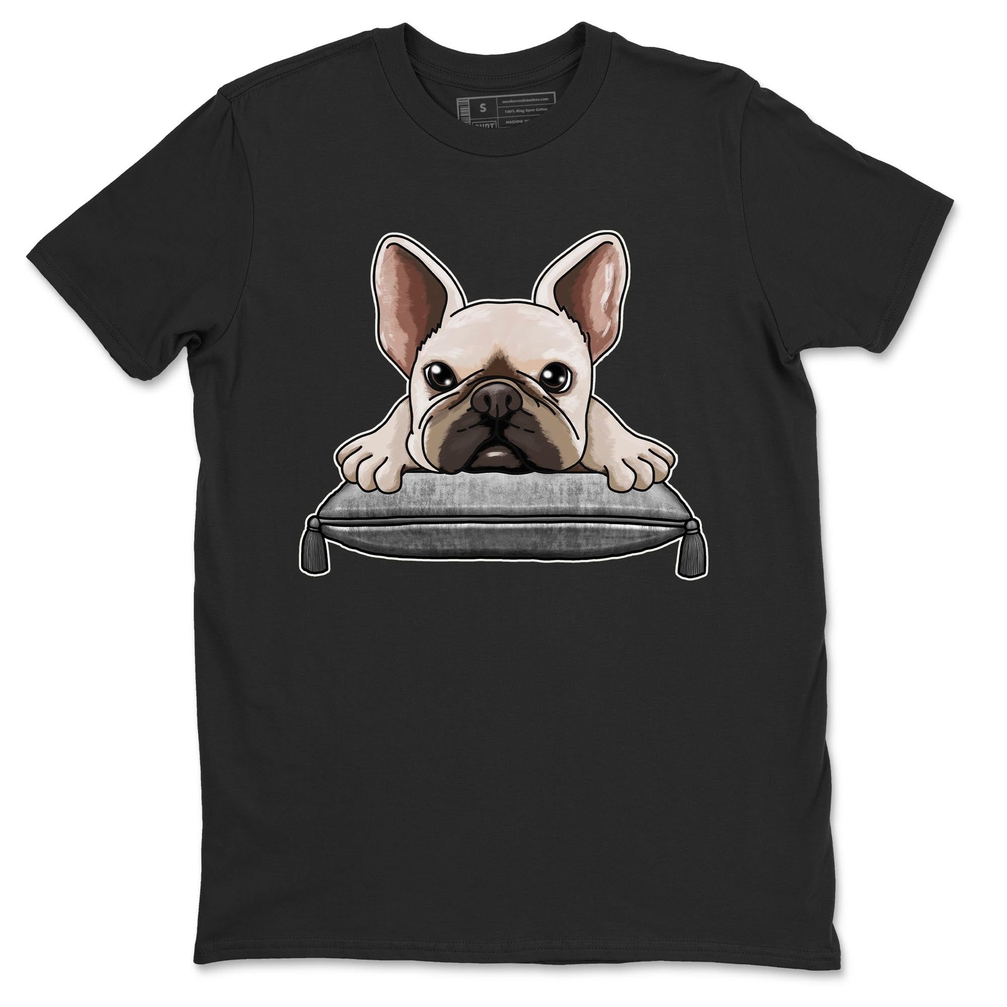 French Bulldog snkmatch Tee - Air Jordan 4 Frozen Moments