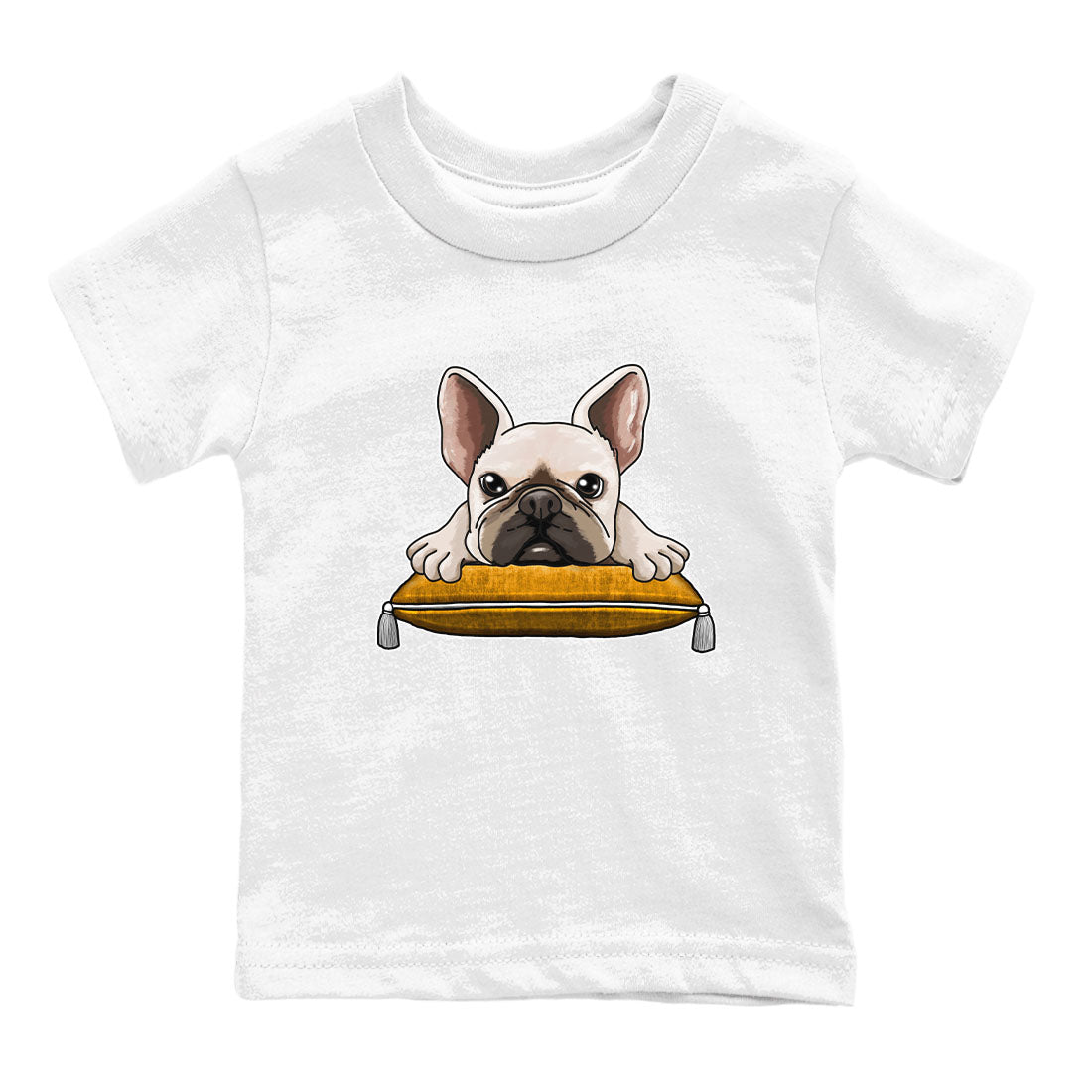French Bulldog snkmatch Tees Kids - Dunk Dark Curry