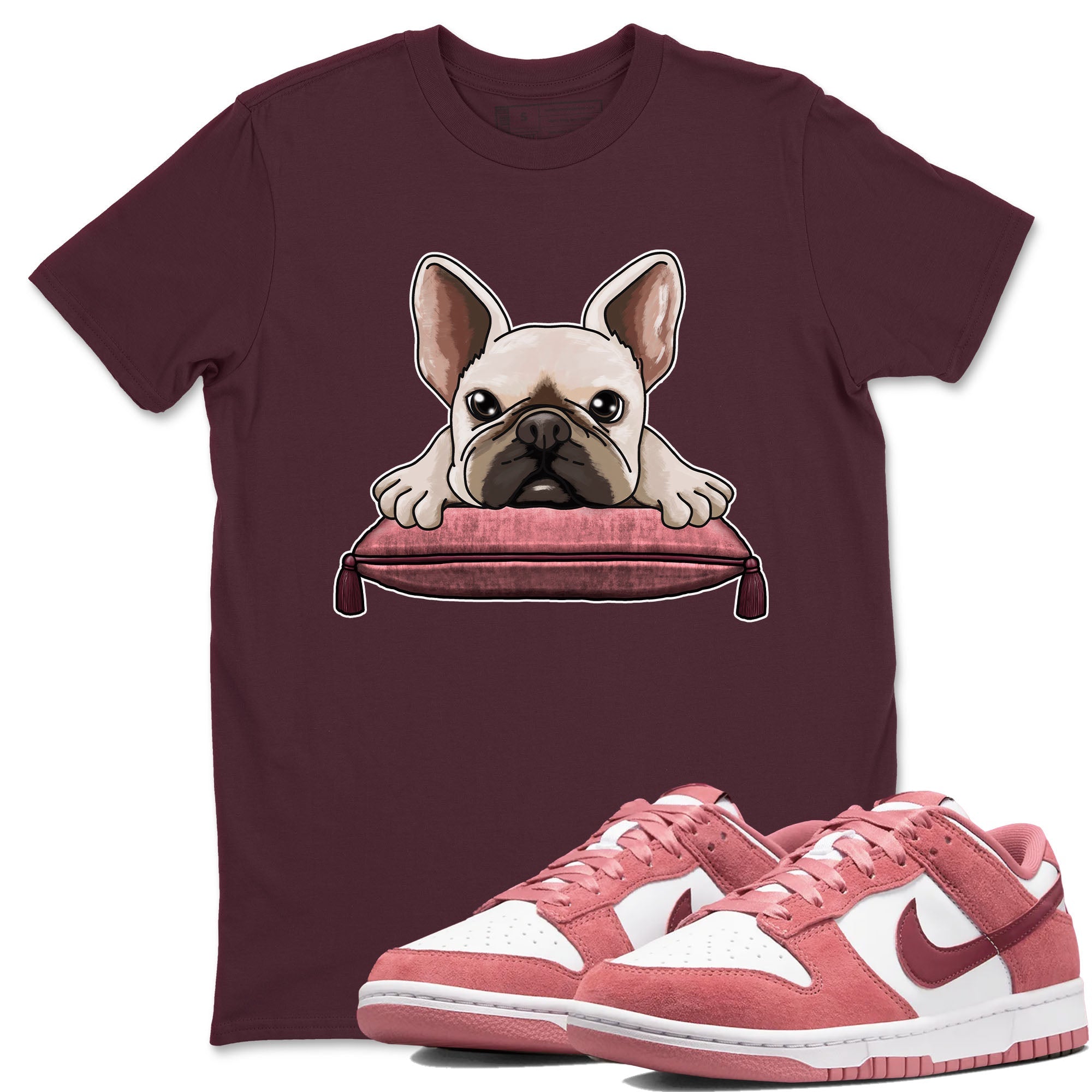French Bulldog snkmatch Tees - Dunk Valentines Day 2024