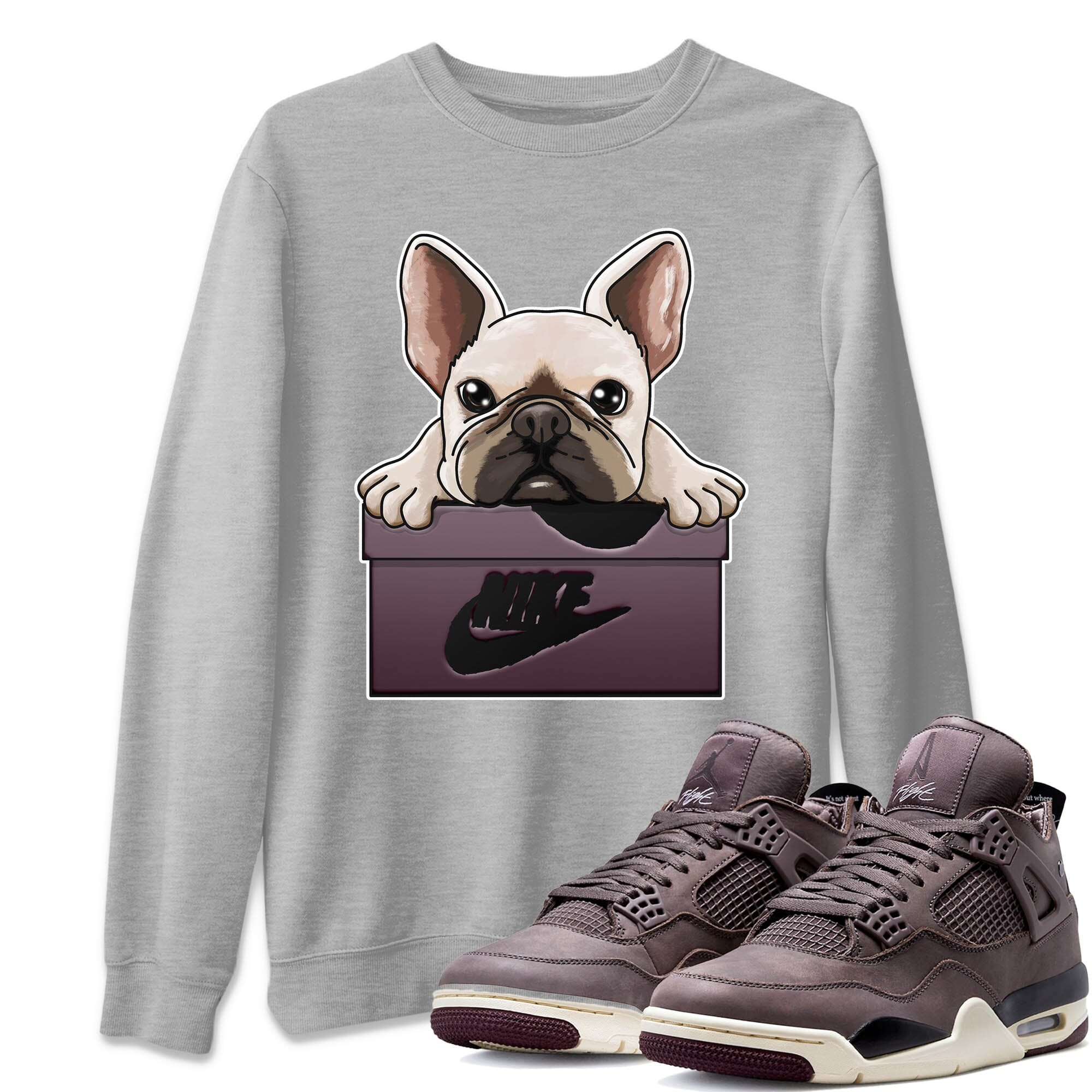 French Bulldog Unisex Tops - Air Jordan 4 A Ma Maniere