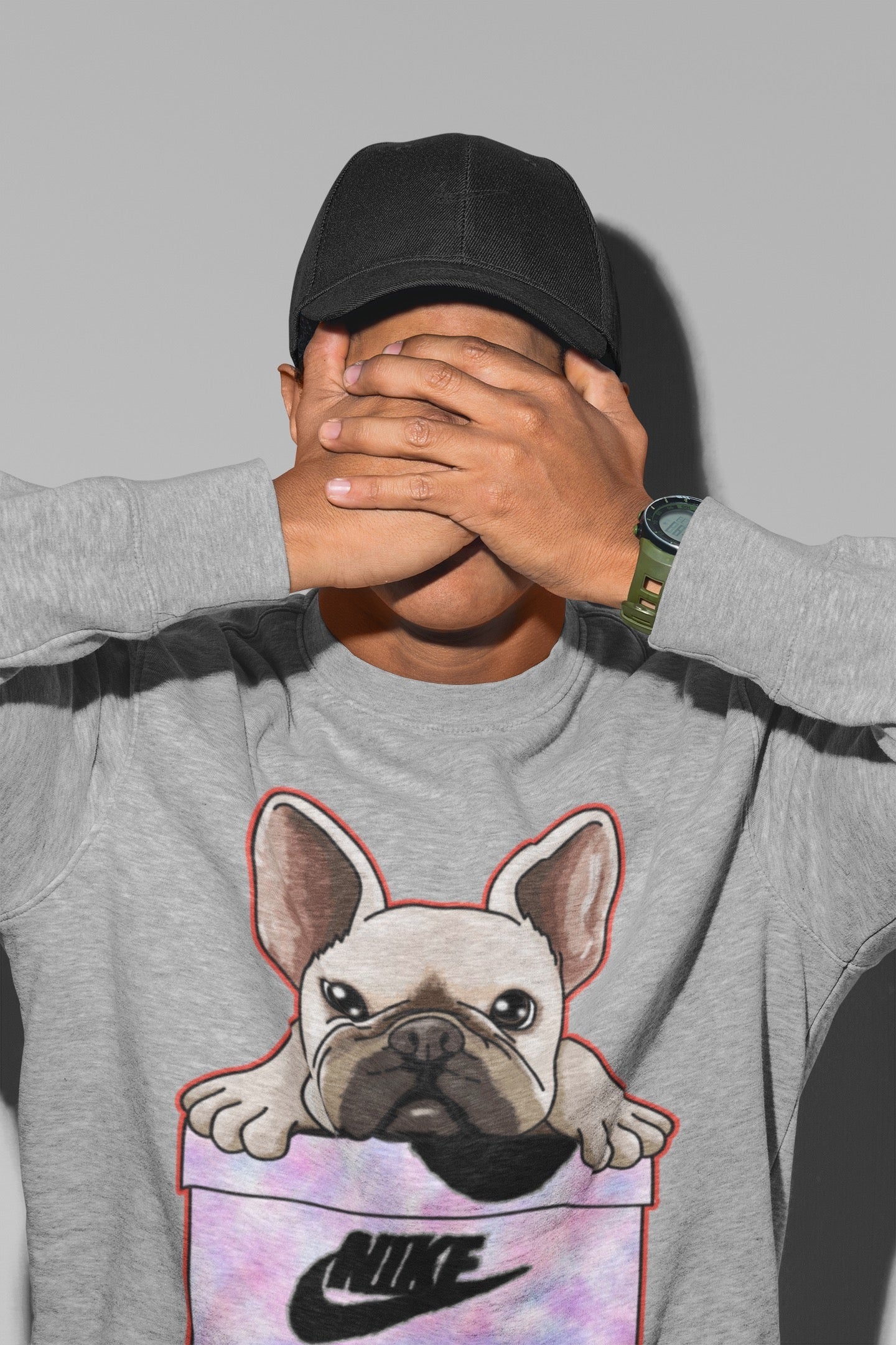 French Bulldog Unisex Tops - Air Jordan 4 Zen Master