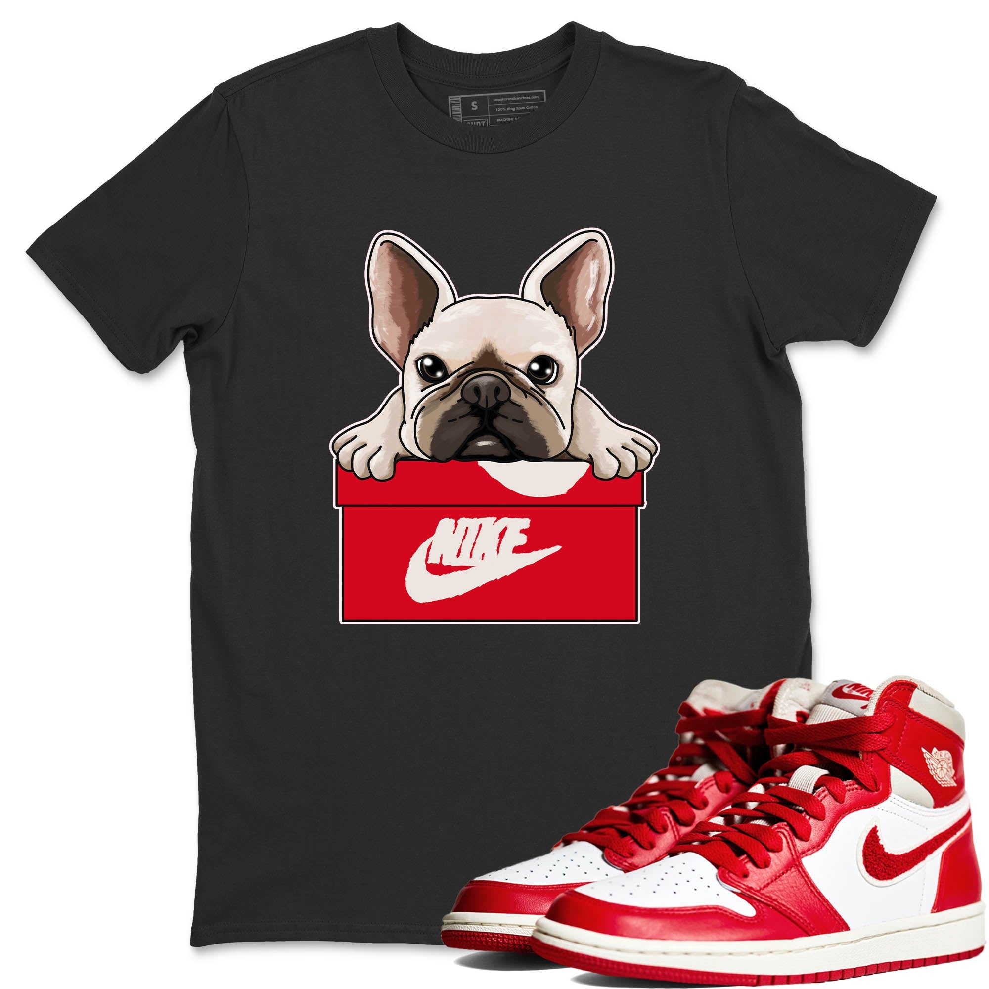 French Bulldog Unisex Tops - Air Jordan 1 Newstalgia