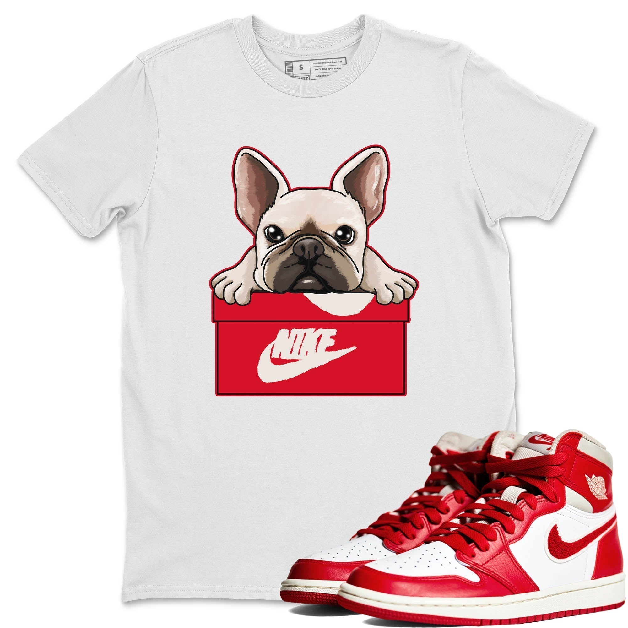 French Bulldog Unisex Tops - Air Jordan 1 Newstalgia