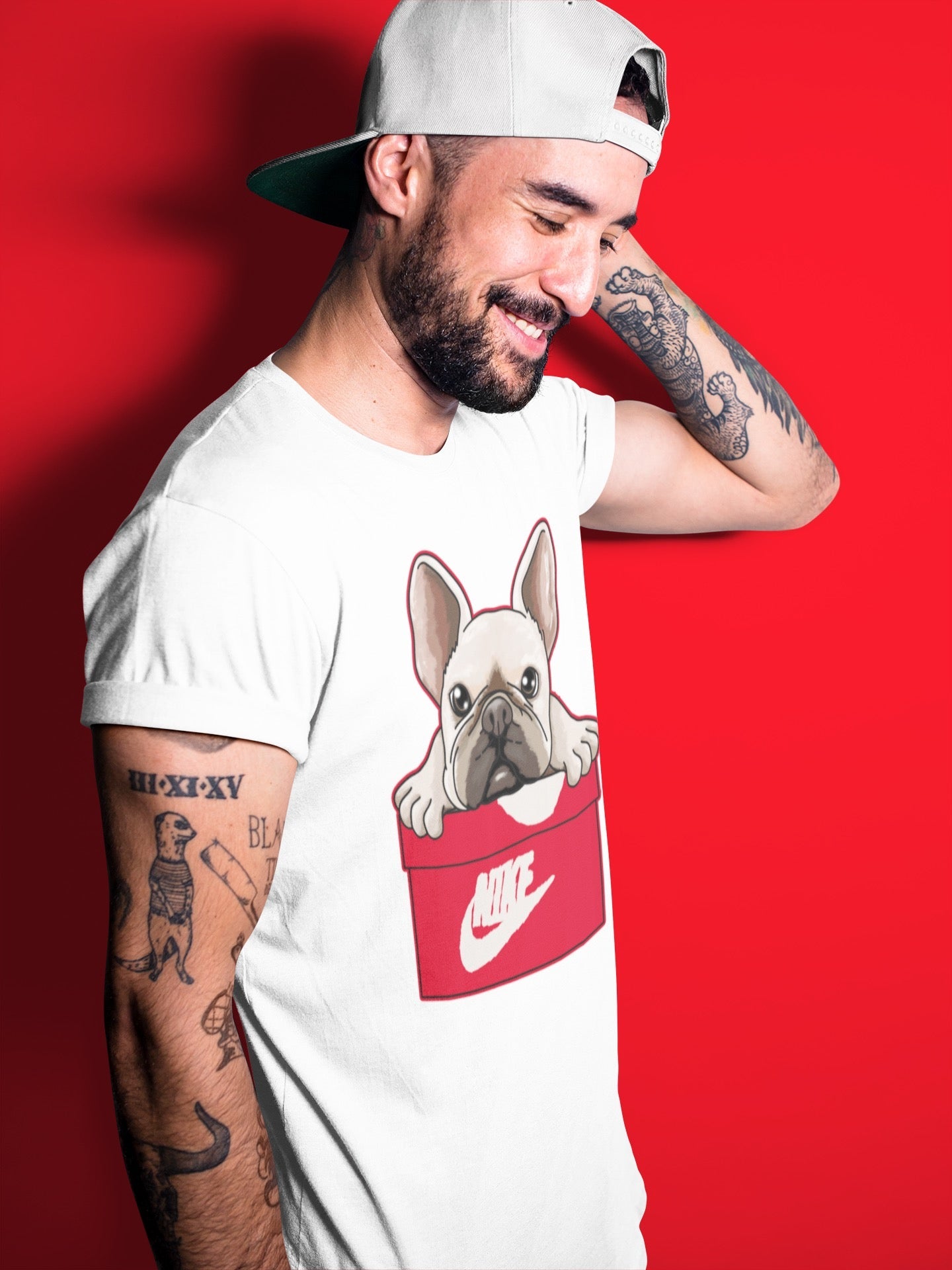 French Bulldog Unisex Tops - Air Jordan 1 Newstalgia