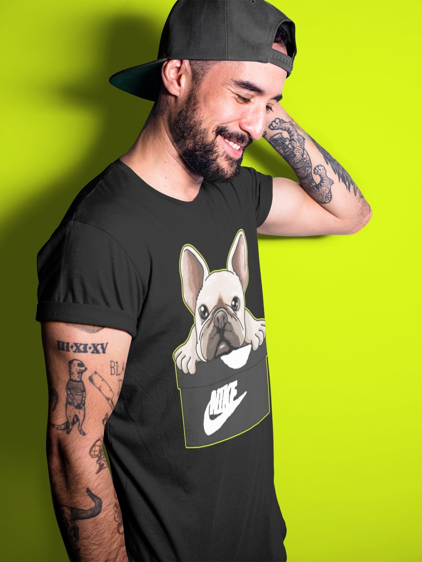 French Bulldog Unisex Tops - Air Jordan 1 Visionaire
