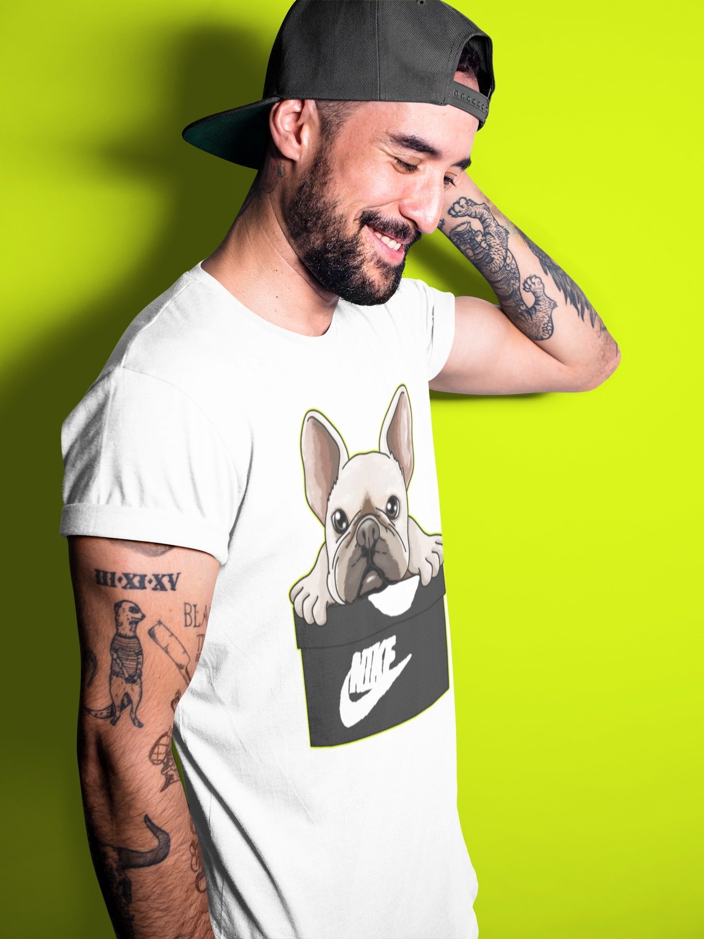 French Bulldog Unisex Tops - Air Jordan 1 Visionaire