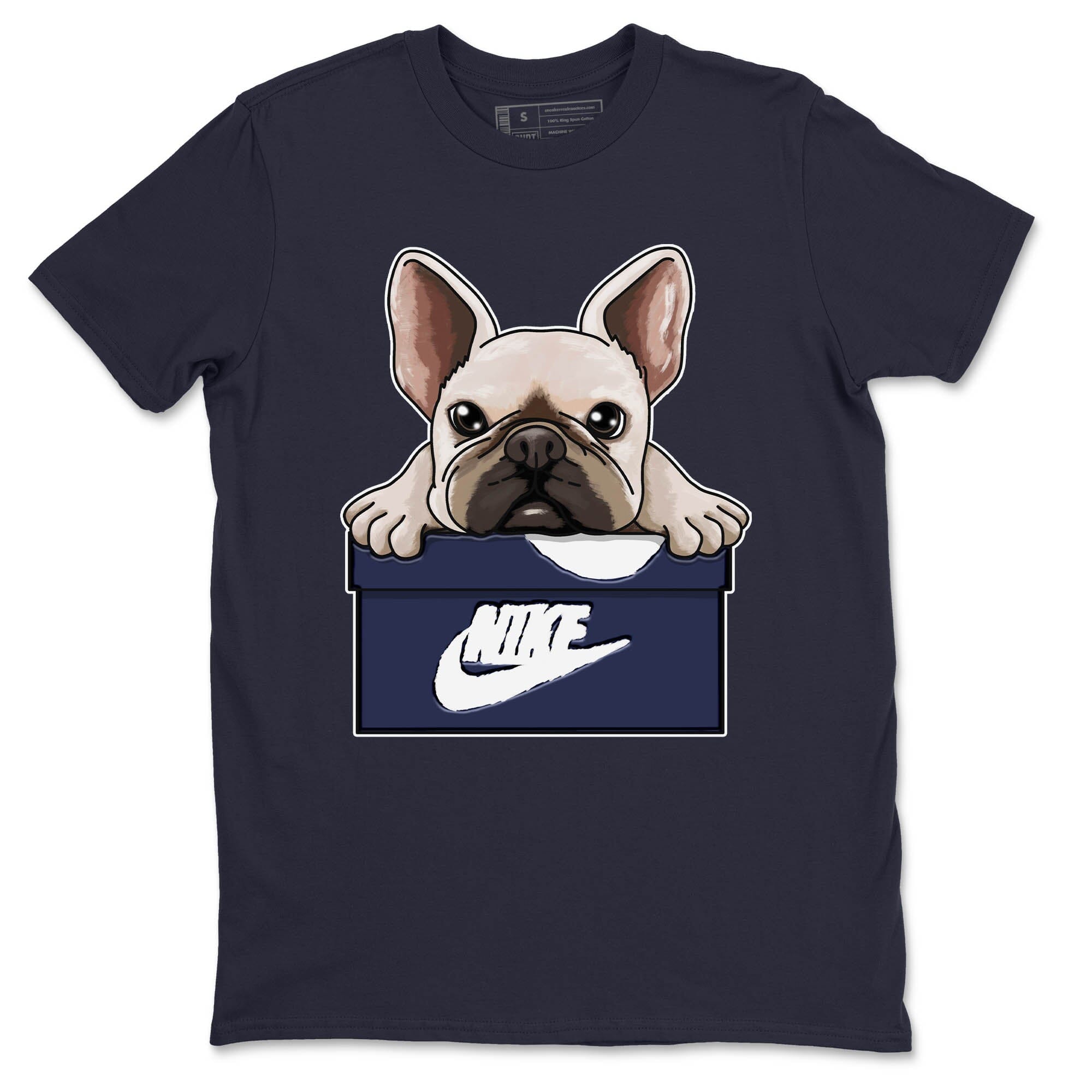 French Bulldog Unisex Tops - Air Jordan 11 Midnight Navy