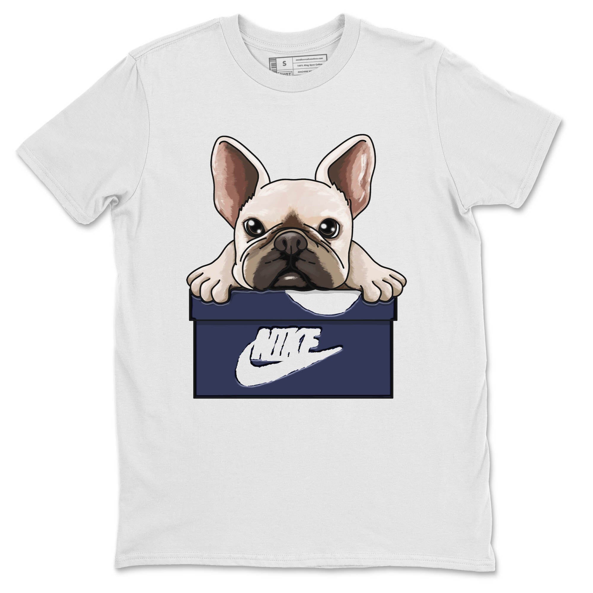 French Bulldog Unisex Tops - Air Jordan 11 Midnight Navy