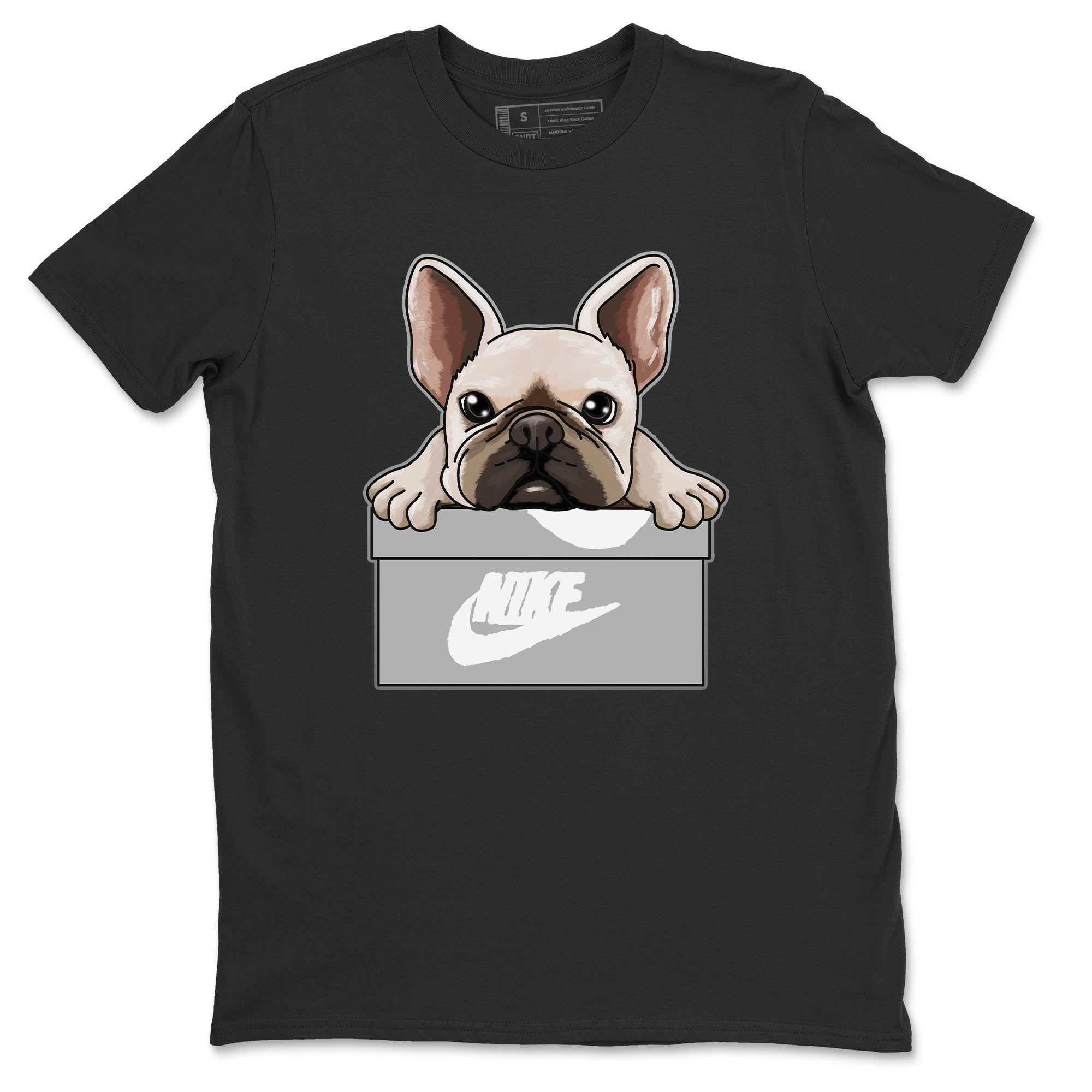 French Bulldog Unisex Tops - Air Jordan 12 Stealth