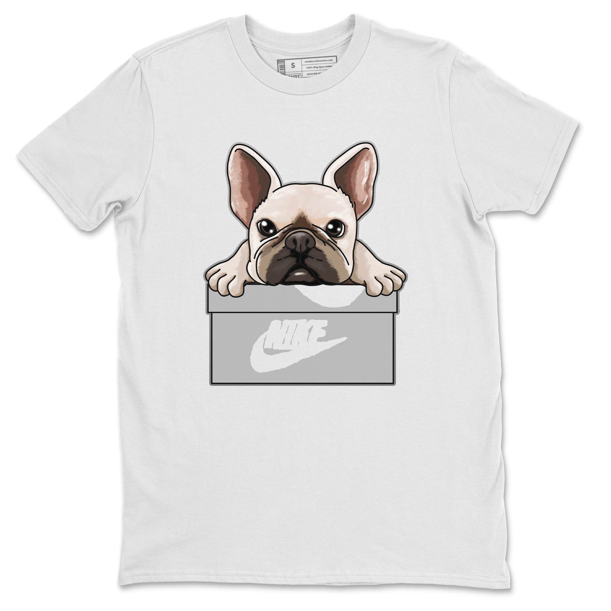 French Bulldog Unisex Tops - Air Jordan 12 Stealth