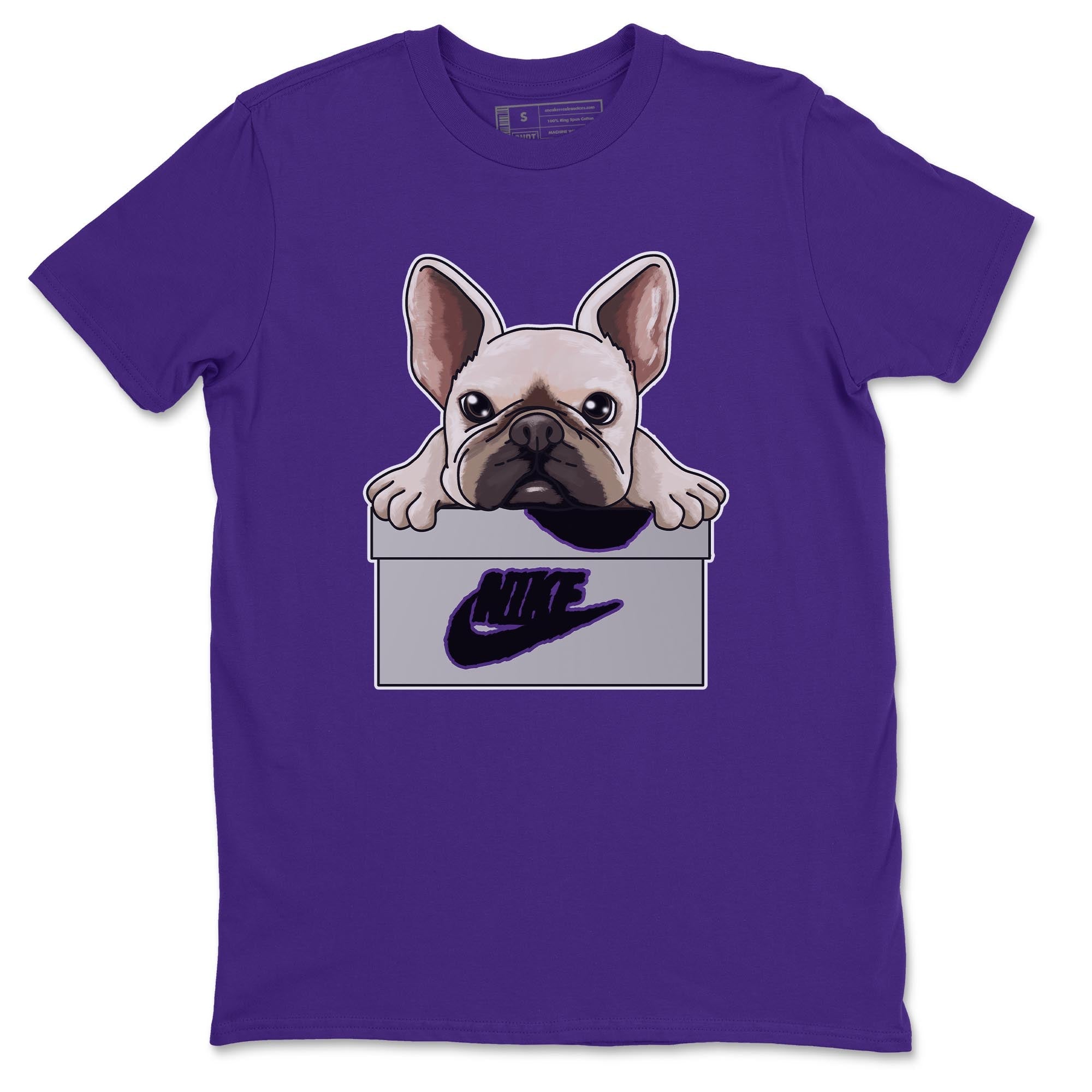 French Bulldog Unisex Tops - Air Jordan 3 Dark Iris