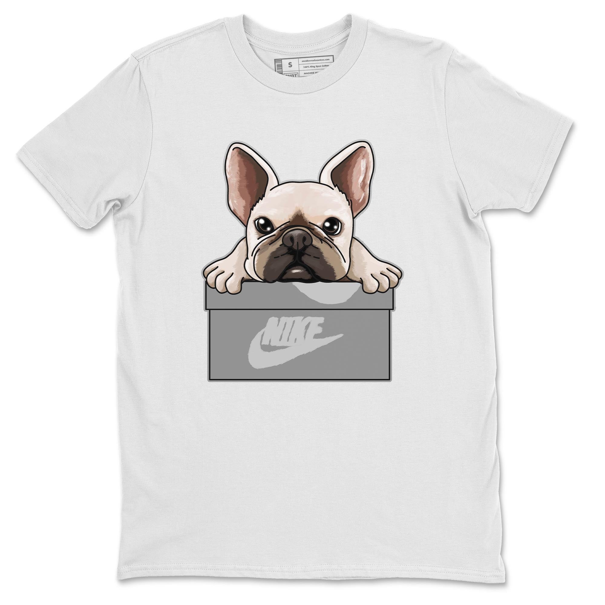 French Bulldog Unisex Tops - Air Jordan 4 Military Black