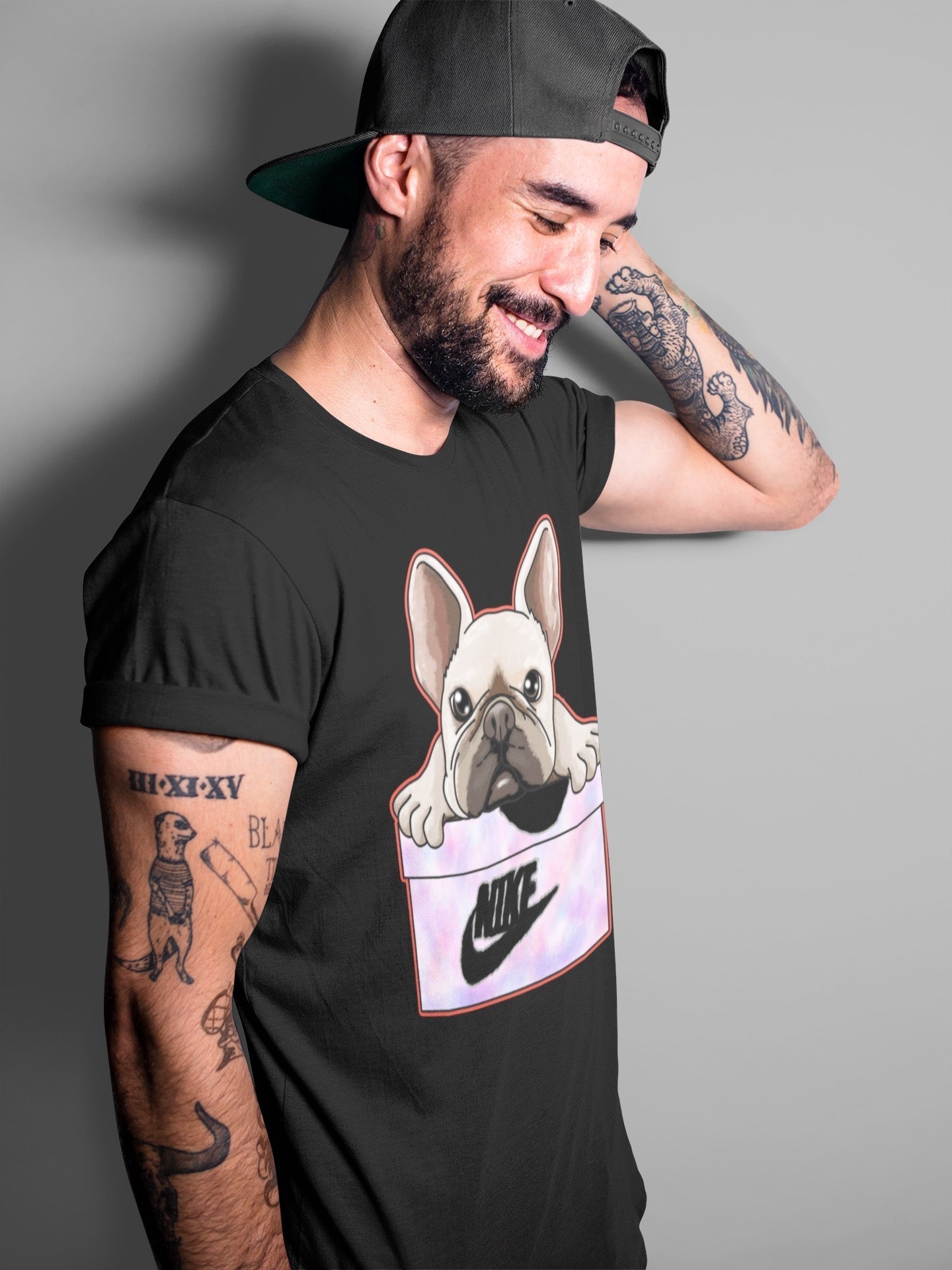 French Bulldog Unisex Tops - Air Jordan 4 Zen Master