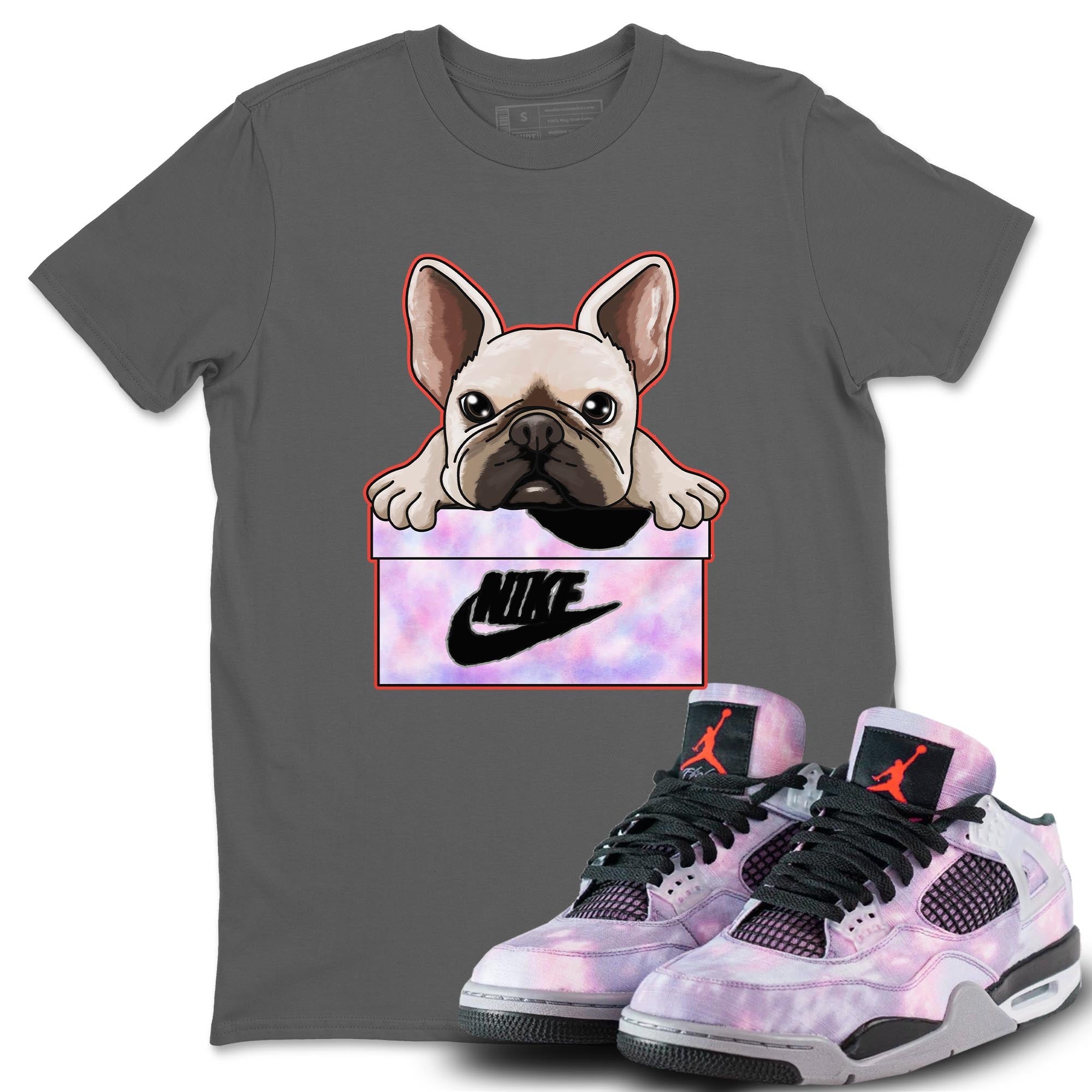 French Bulldog Unisex Tops - Air Jordan 4 Zen Master