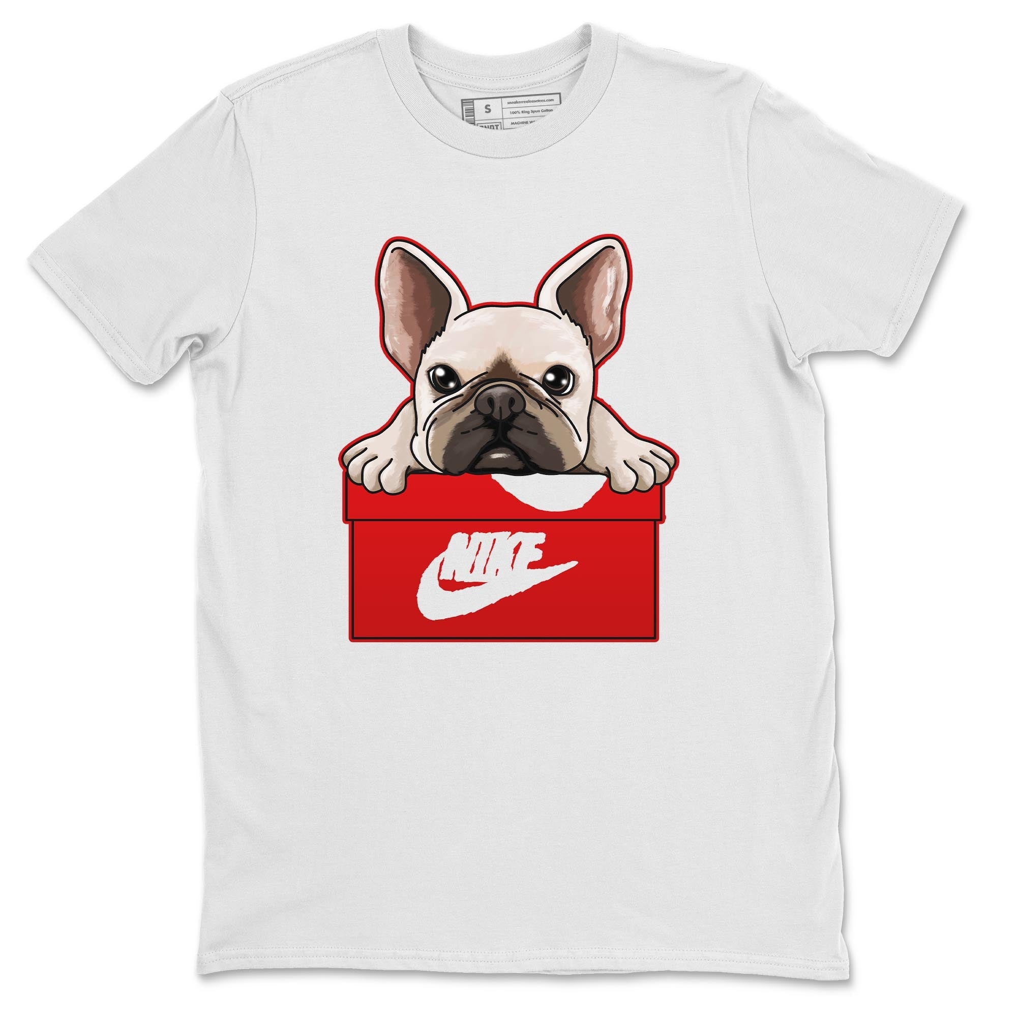 French Bulldog Unisex Tops - Air Jordan 6 Red Velvet Cookies