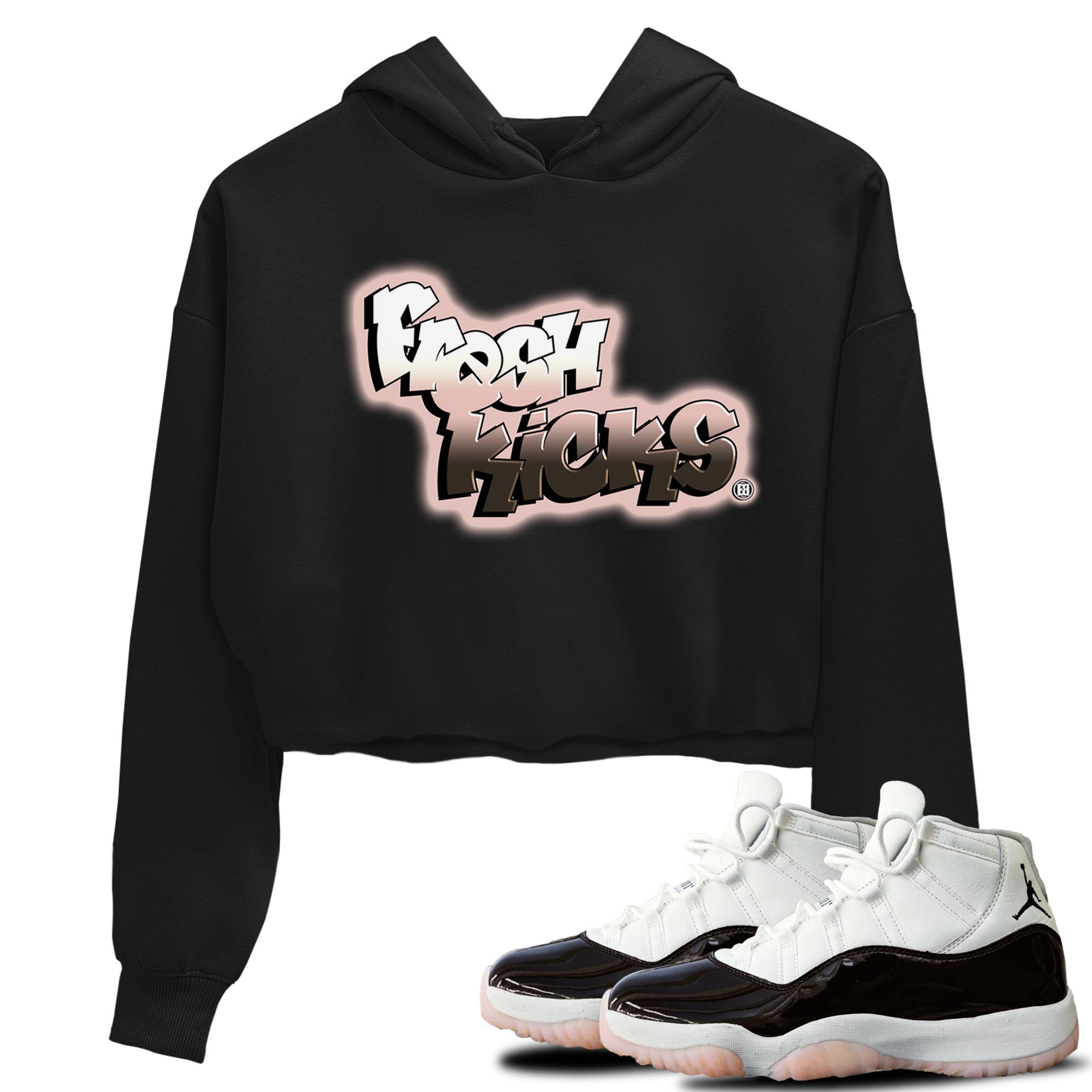 Fresh Kicks snkmatch Women's Top - Air Jordan 11 Neapolitan